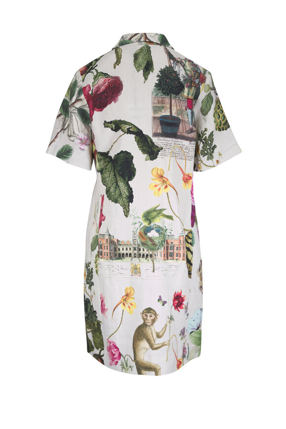 Libertine HollyHock Multi Color Print Preppy Dress - view 3
