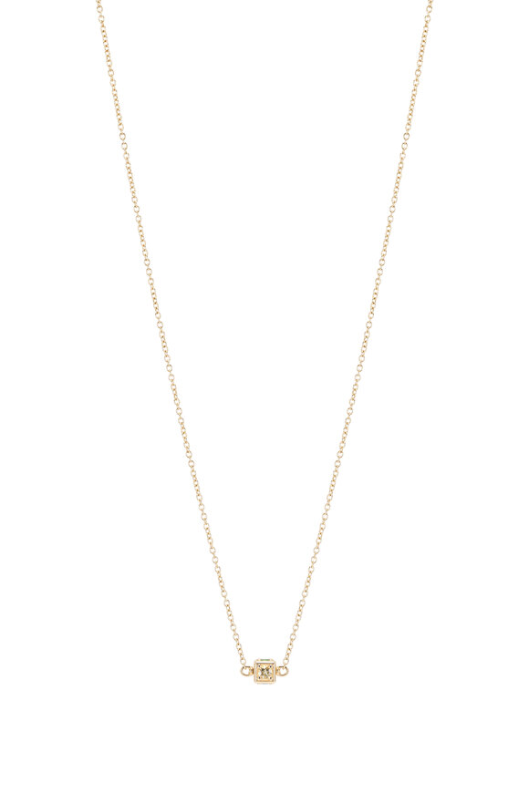 Miseno 18k Yellow Gold Diamond & Sapphire Faro Necklace