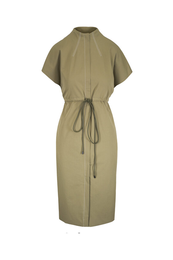 KZ_K Studio Peintre Green Cinch Dress