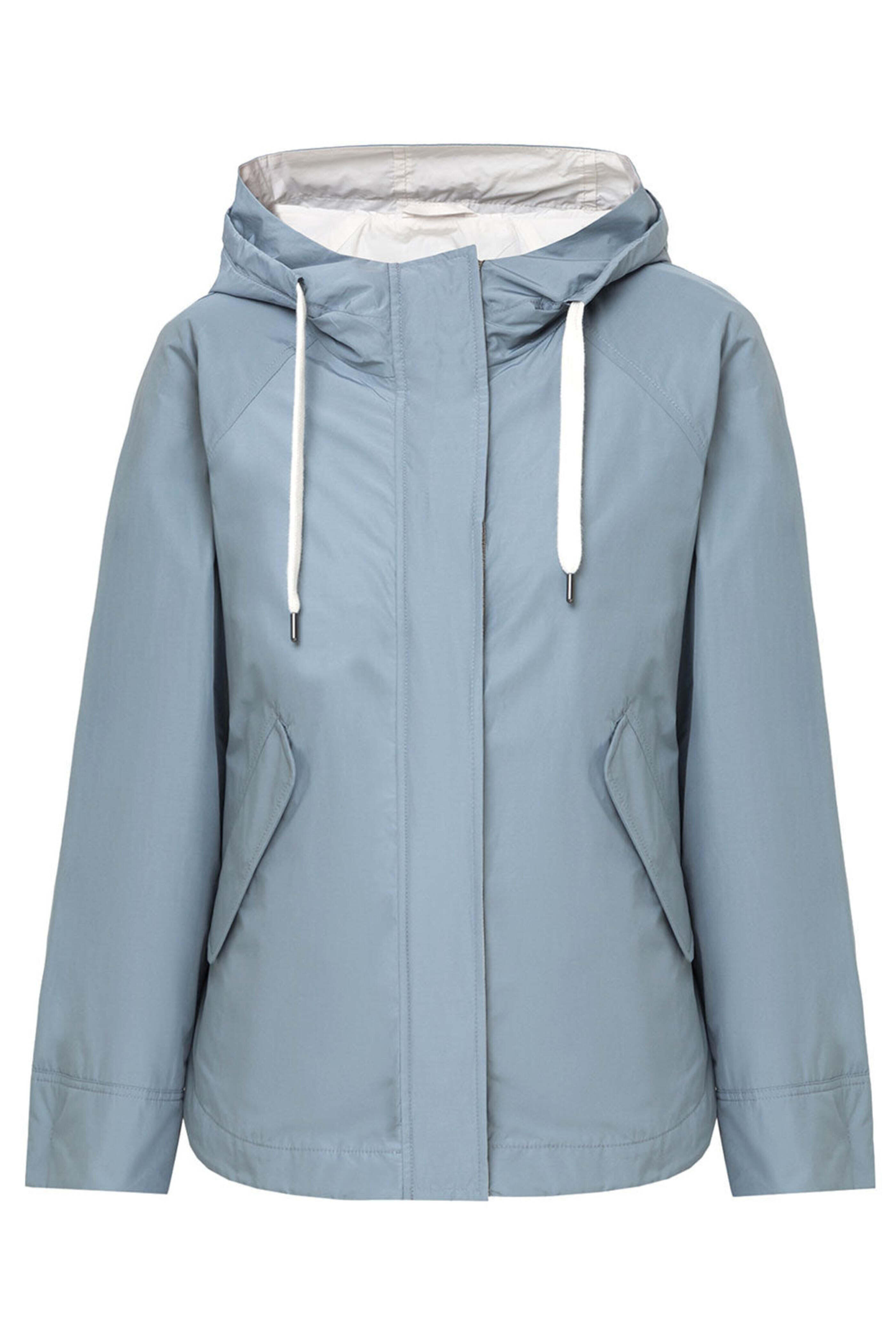 Brunello Cucinelli - Arctic Blue Water Resistant Taffeta Zip Up Jacket