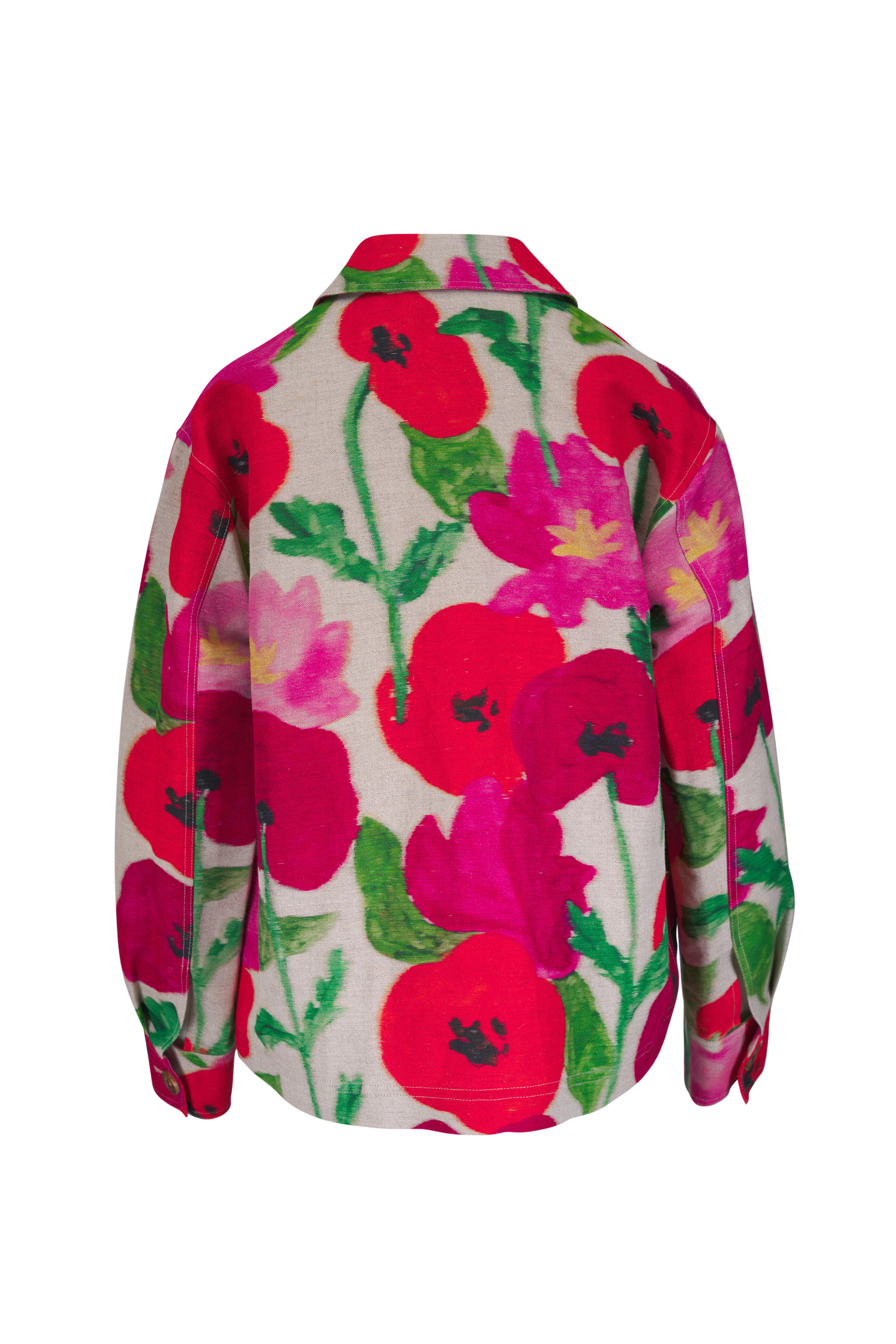 Lafayette 148 New York - Natural Multi Floral Workwear Jacket - view 2