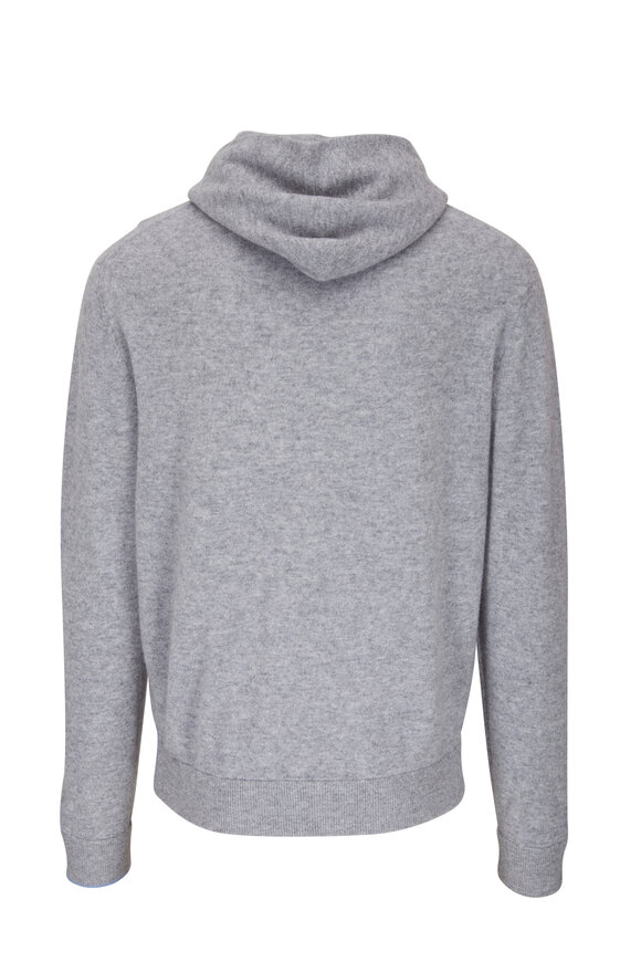 Greyson - Koko Gray Wool & Cashmere Hoodie