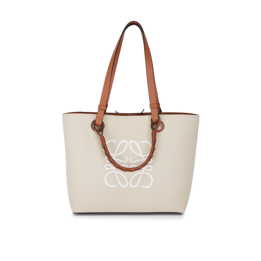 【関税送料込】Loewe Cabas Anagram medium tan トートバッグ Loewe - Anagram canvas tote bag Loewe