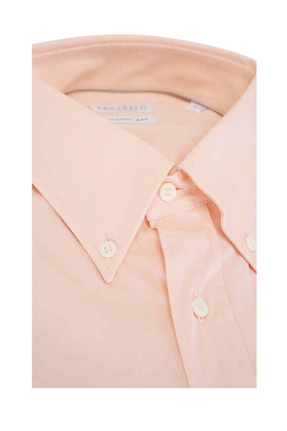 Brunello Cucinelli - Melon Cotton Poplin Sport Shirt