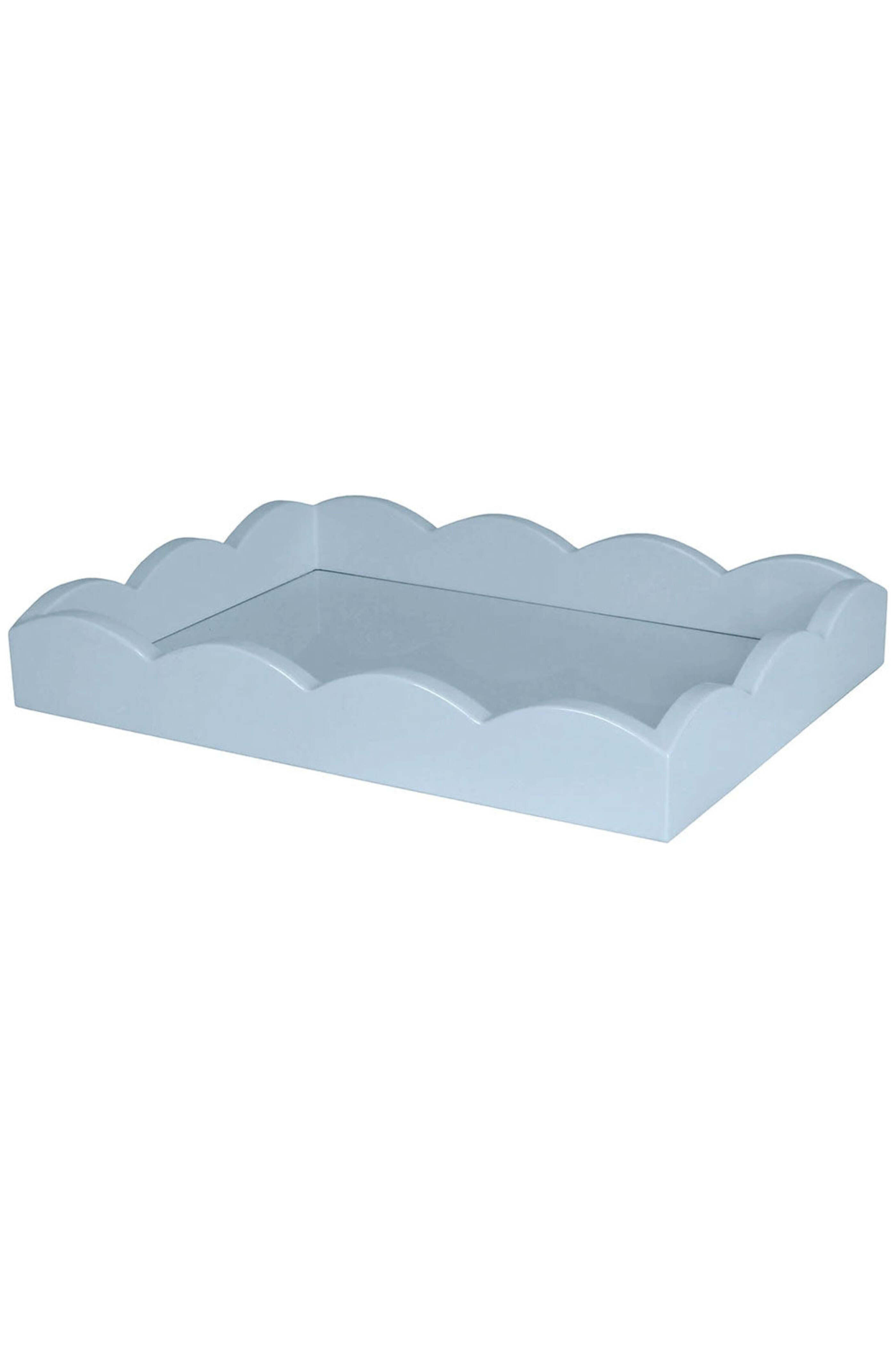 Addison Ross - Denim 11x8" Scalloped Tray