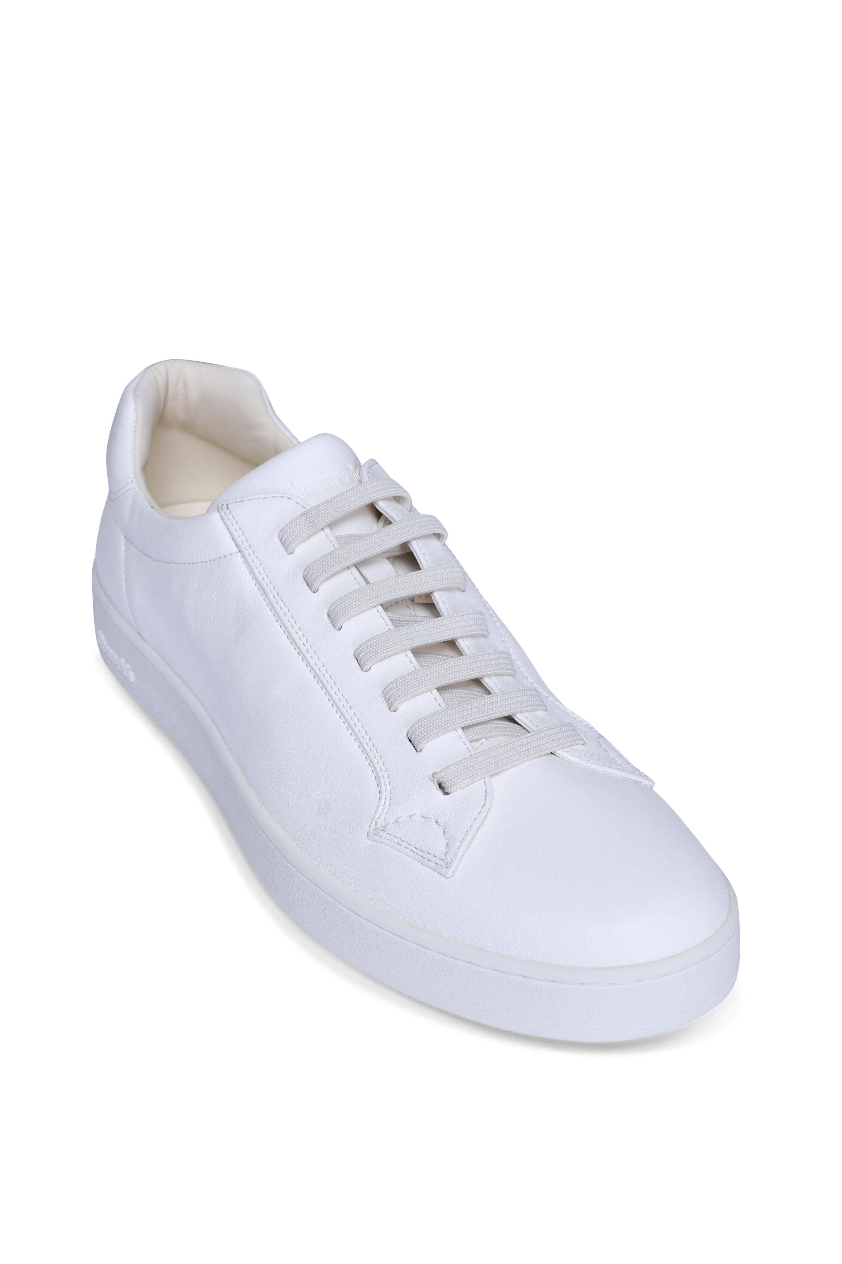 Church's - Ludlow Ivory Leather Sneaker | Mitchell Stores