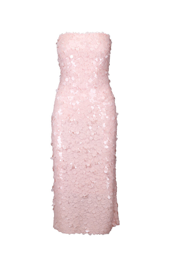 Cara Cara Adelina Sequin Rose Midi Dress - view 1