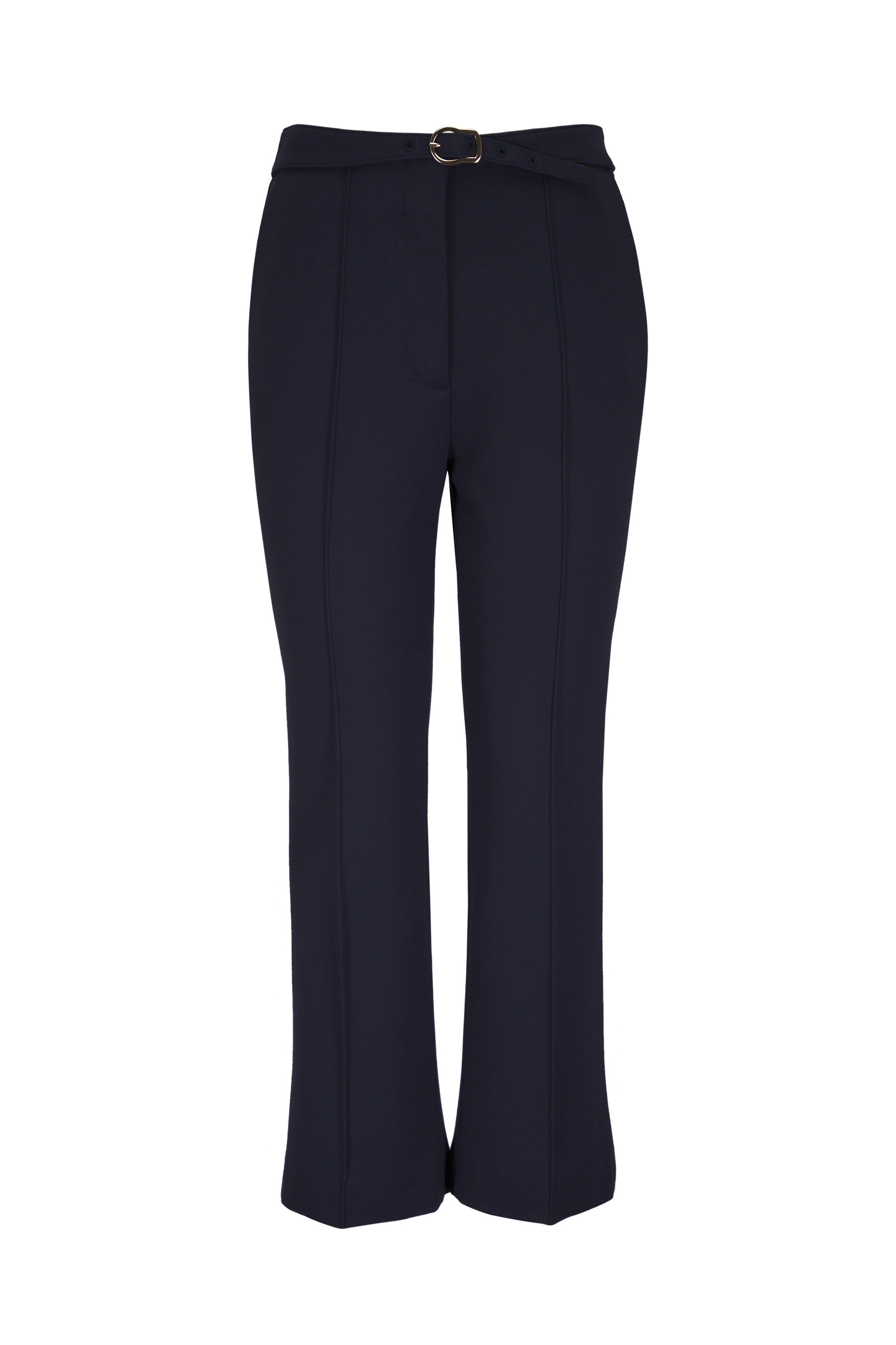 Dorothee Schumacher - Navy Blue Emotional Essence Belted Pant - view 1