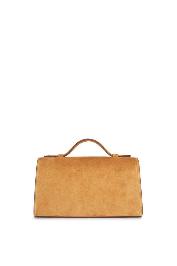 Savette Symmetry Pochette Saddle Suede Top Handle Bag - view 2
