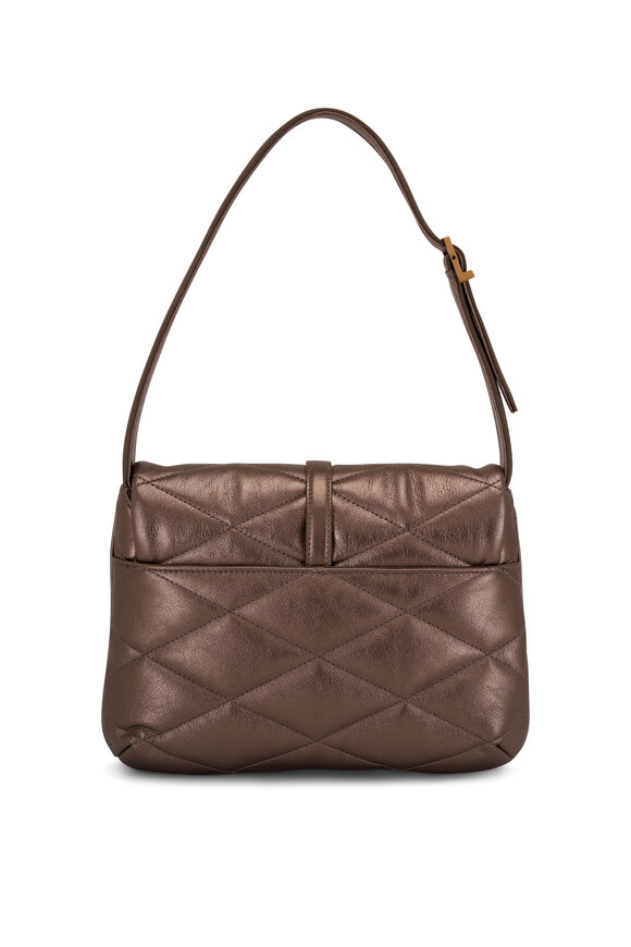 Saint Laurent Le 57 Monogram Quilted Leather Small Shoulder Bag