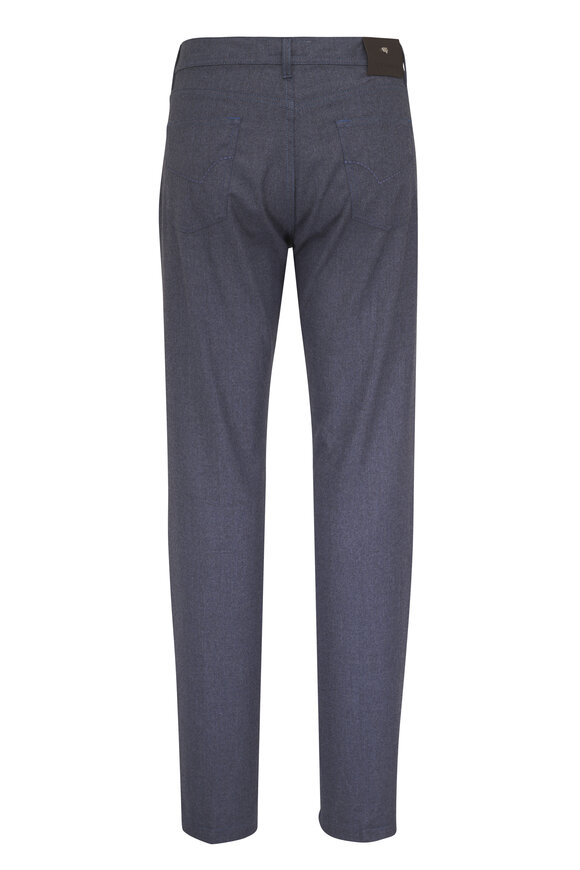 Marco Pescarolo Nerano Denim Blue Flannel Five Pocket Pant - view 3