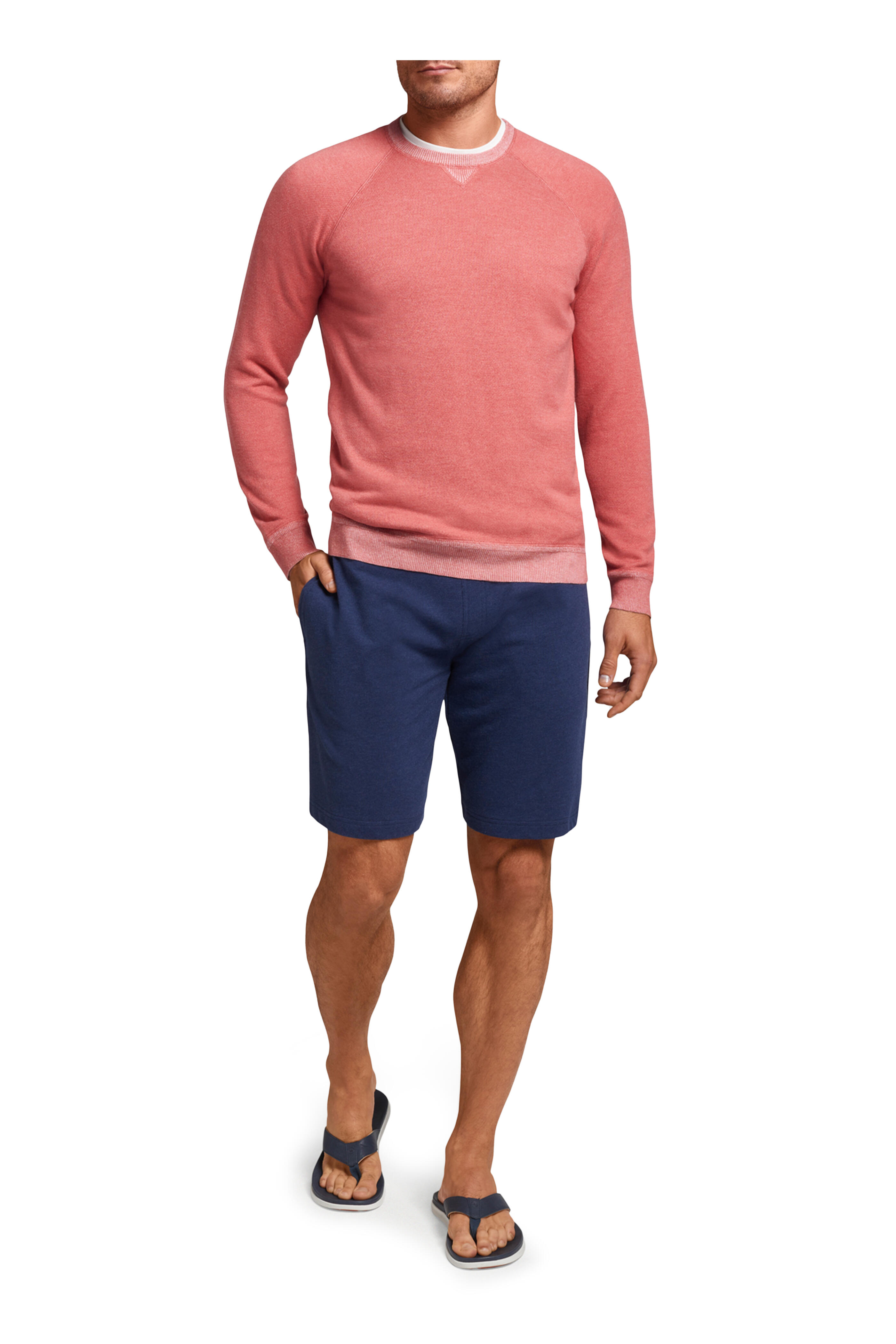Peter Millar - Hartford Fruit Punch Cotton Blend Crewneck Sweater