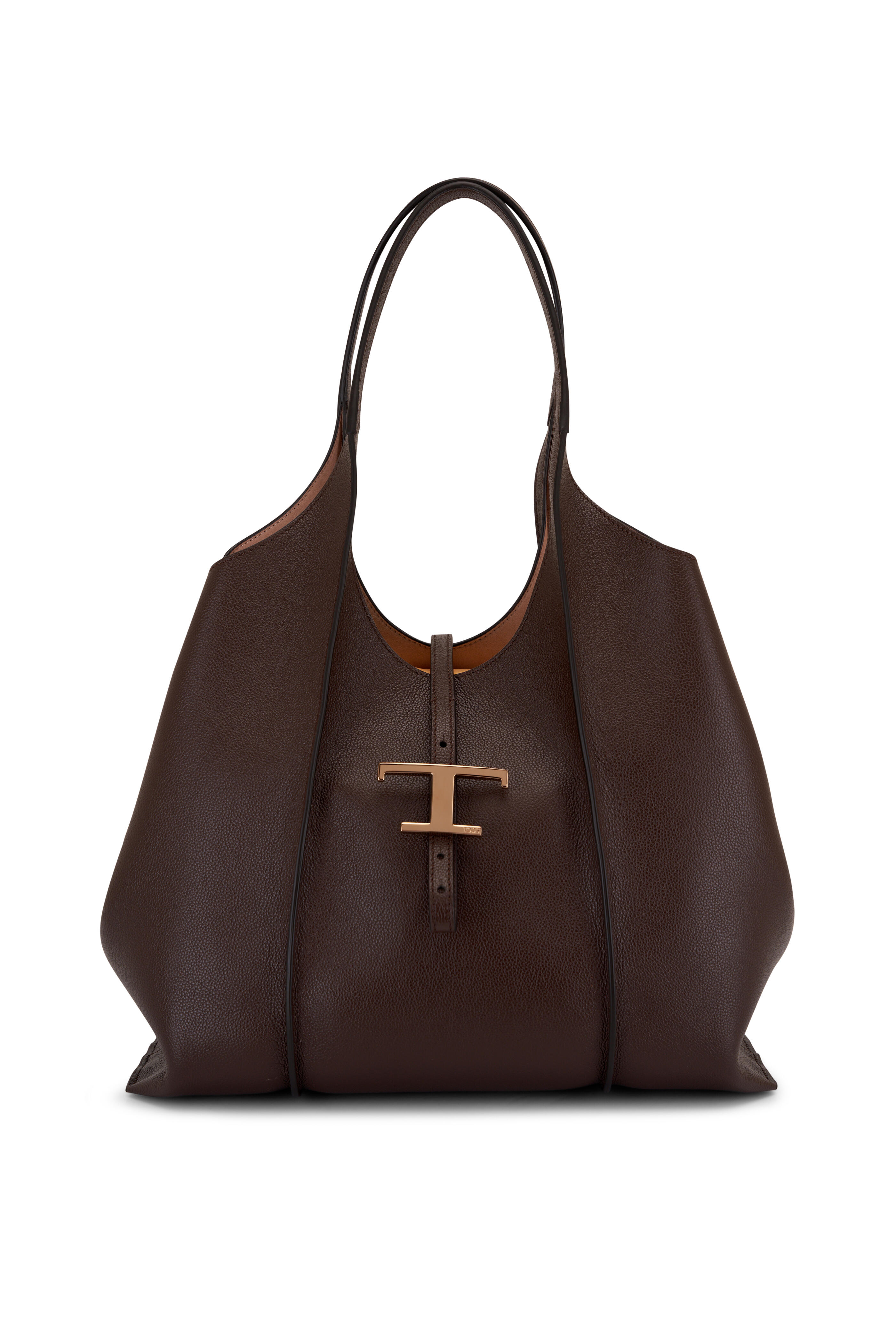 Tod's - Timeless Shopping Bag Maroon Leather Tote