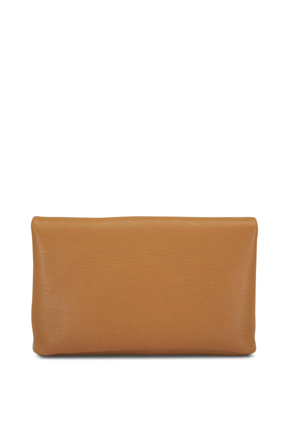 Saint Laurent - Busta Cassandre Dark Sun Leather Pouch