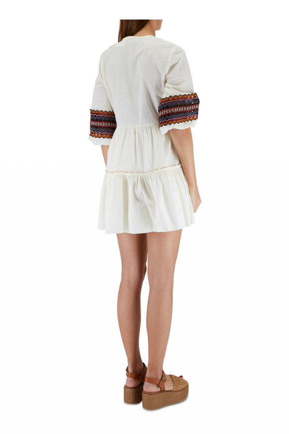 Sachin + Babi - Coco Ivory Mini Dress 