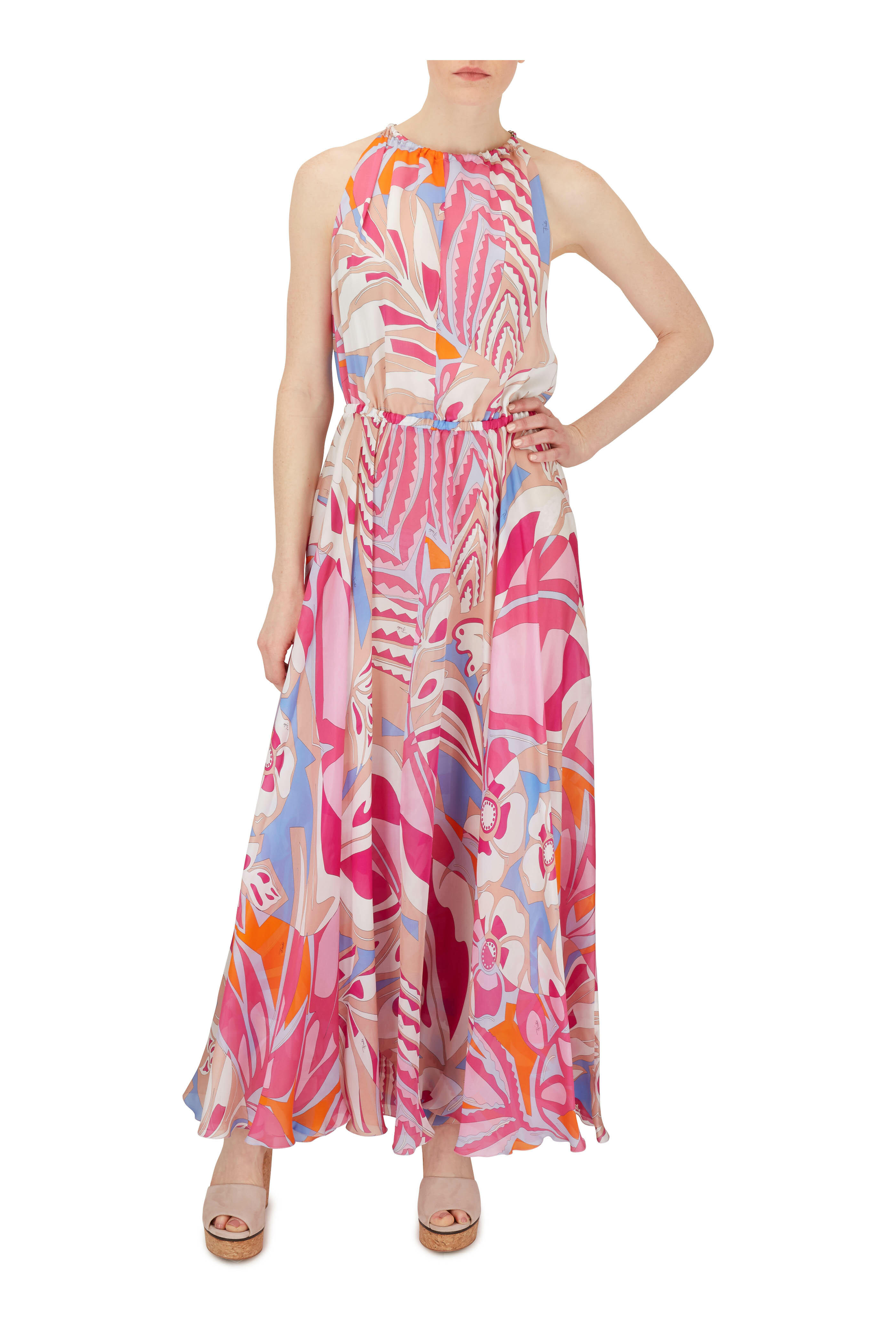 Jimmy Choo - Deedee Ballet Pink Suede Platform Sandal, 125mm