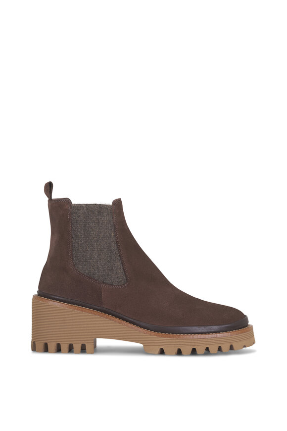 Ron White Emmaline Chocolate Wedge Boot, 50mm - view 3