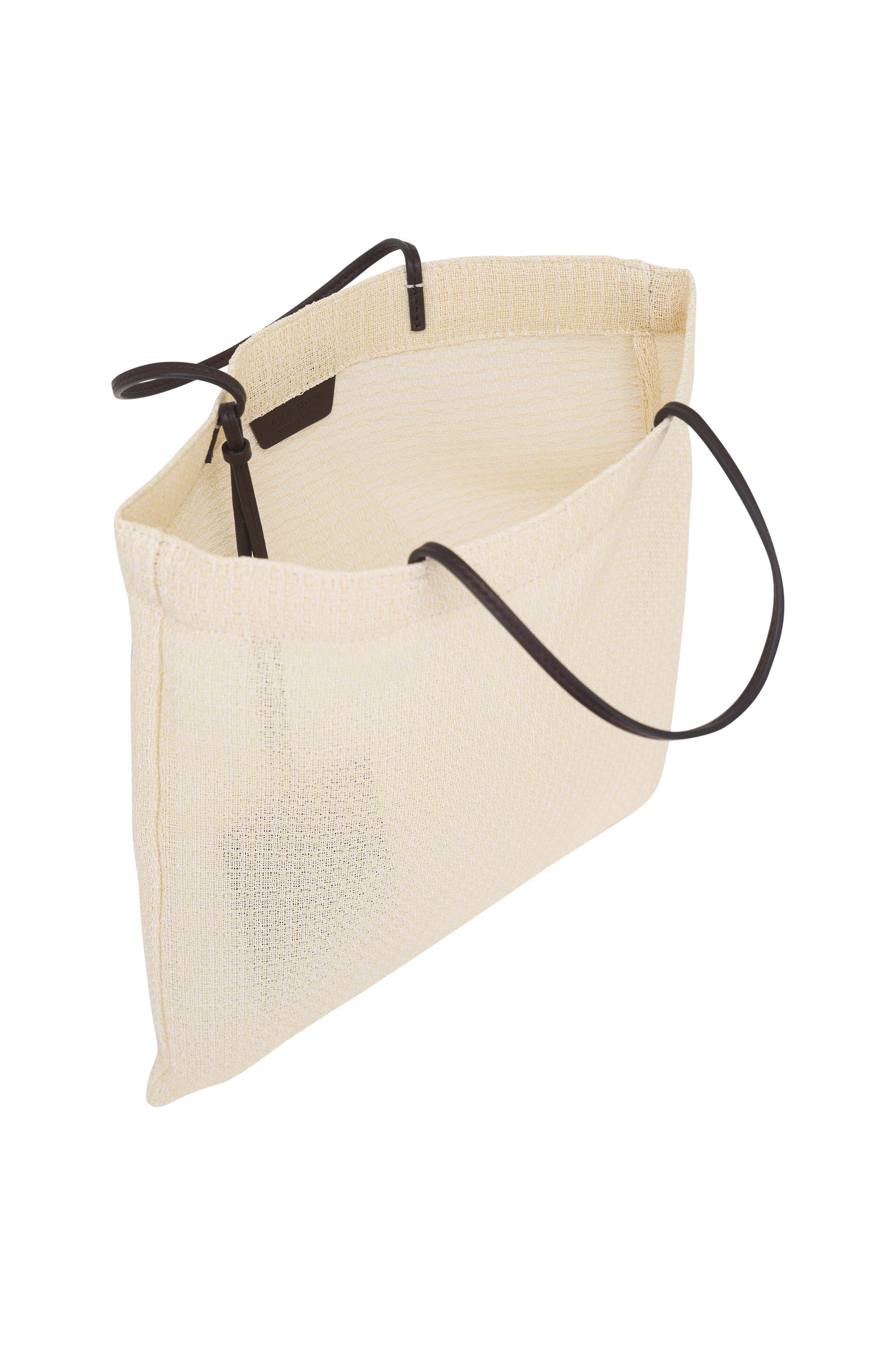 国内完売★THE ROW Barn ivory mesh tote bag The Row Barn Tote in Ivory Ans | FWRD