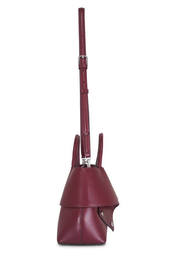 Totême Small Mercer Cherry Leather Tote - view 3