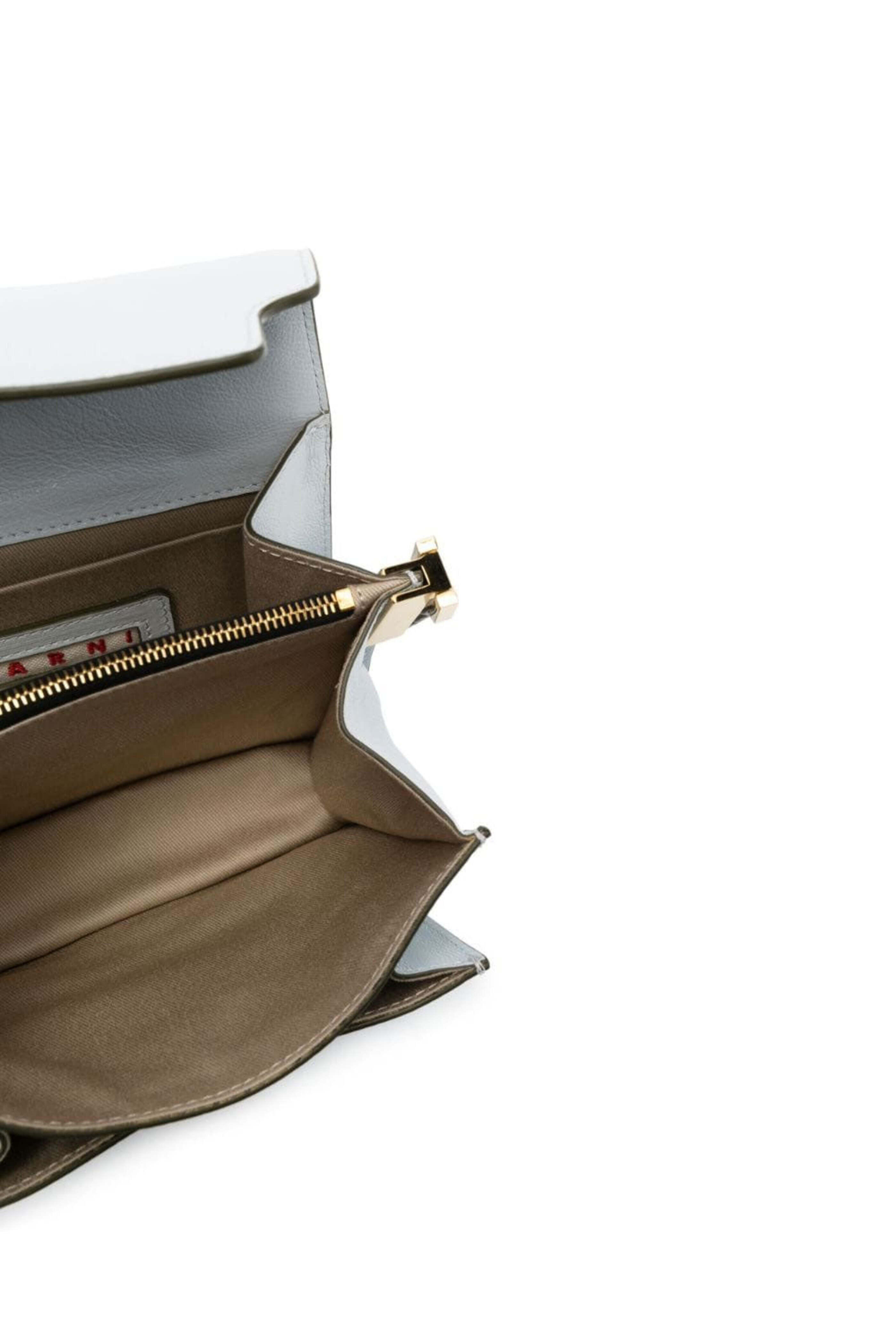 ☆MARNI☆ Mini Trunk Crossbody Beige SBMPS01NO1LV520ZC32N SB