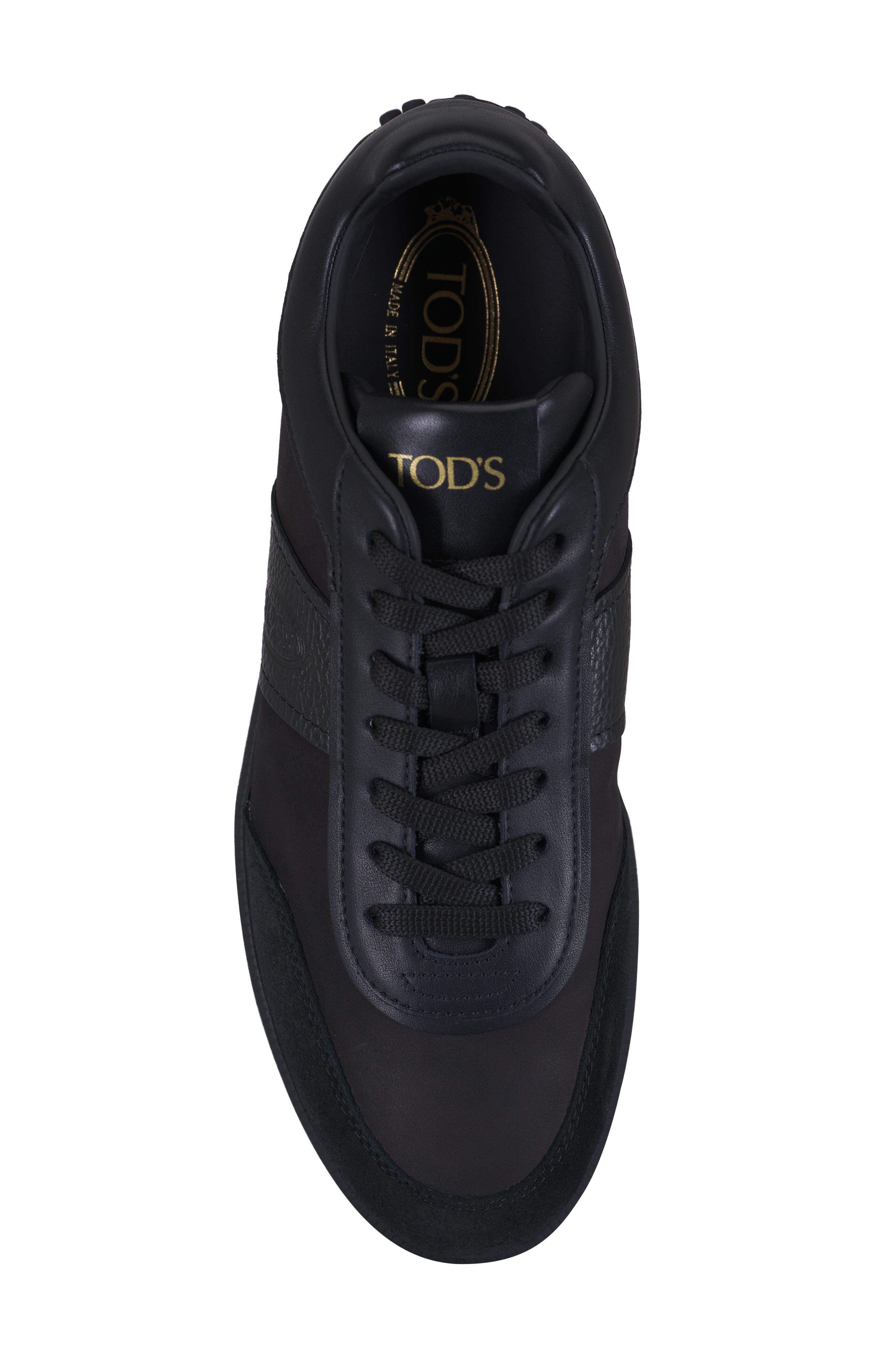 セール★Tod's SROTIVA CASSETTA Tod's - Cassetta Tab Black Low Top Sneaker | Mitchell Stores