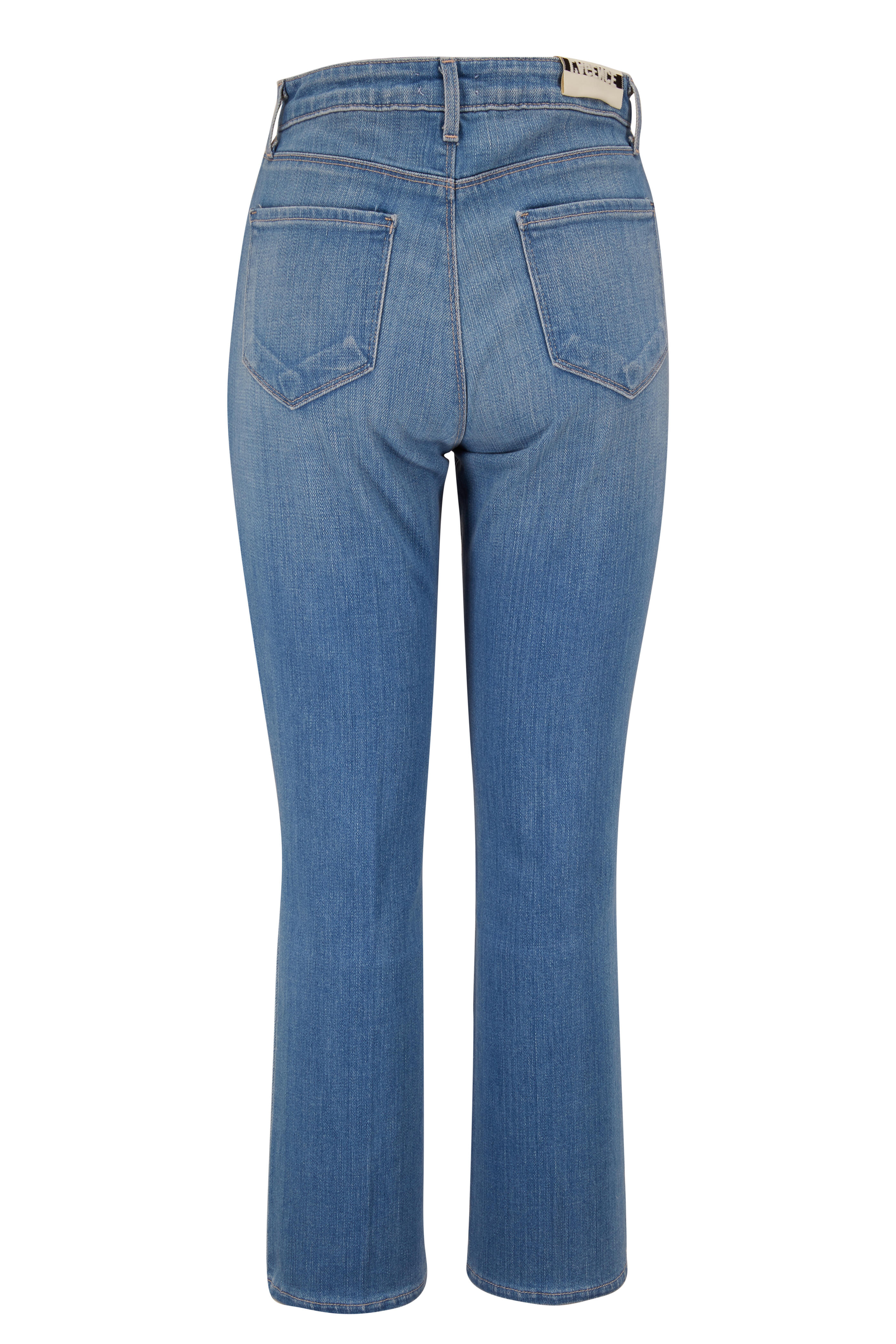 L'Agence - Nadia High Rise Straight Cropped Jean