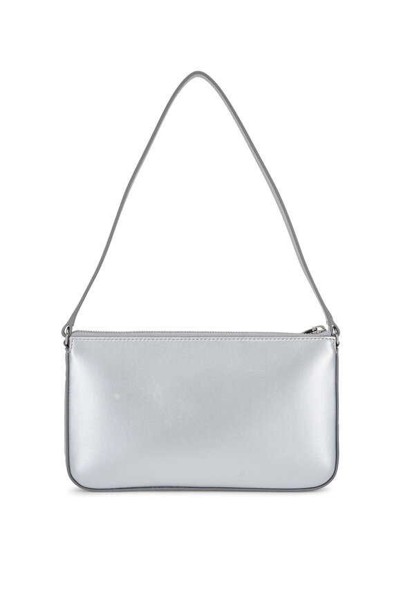 Christian Louboutin - Loubila Silver Leather Shoulder Bag