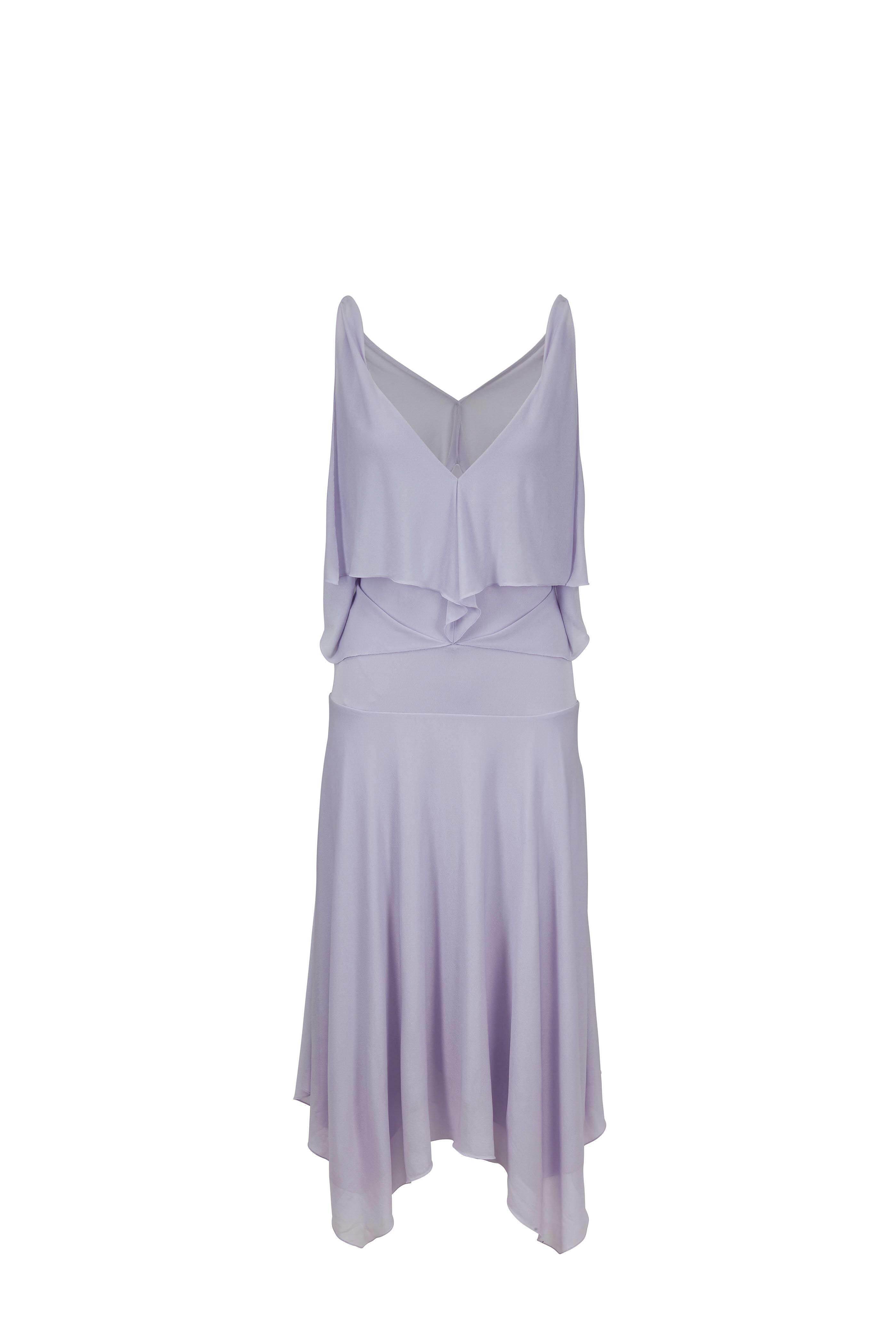 Tom Ford - Lavender Double V Back Cut Out Dress
