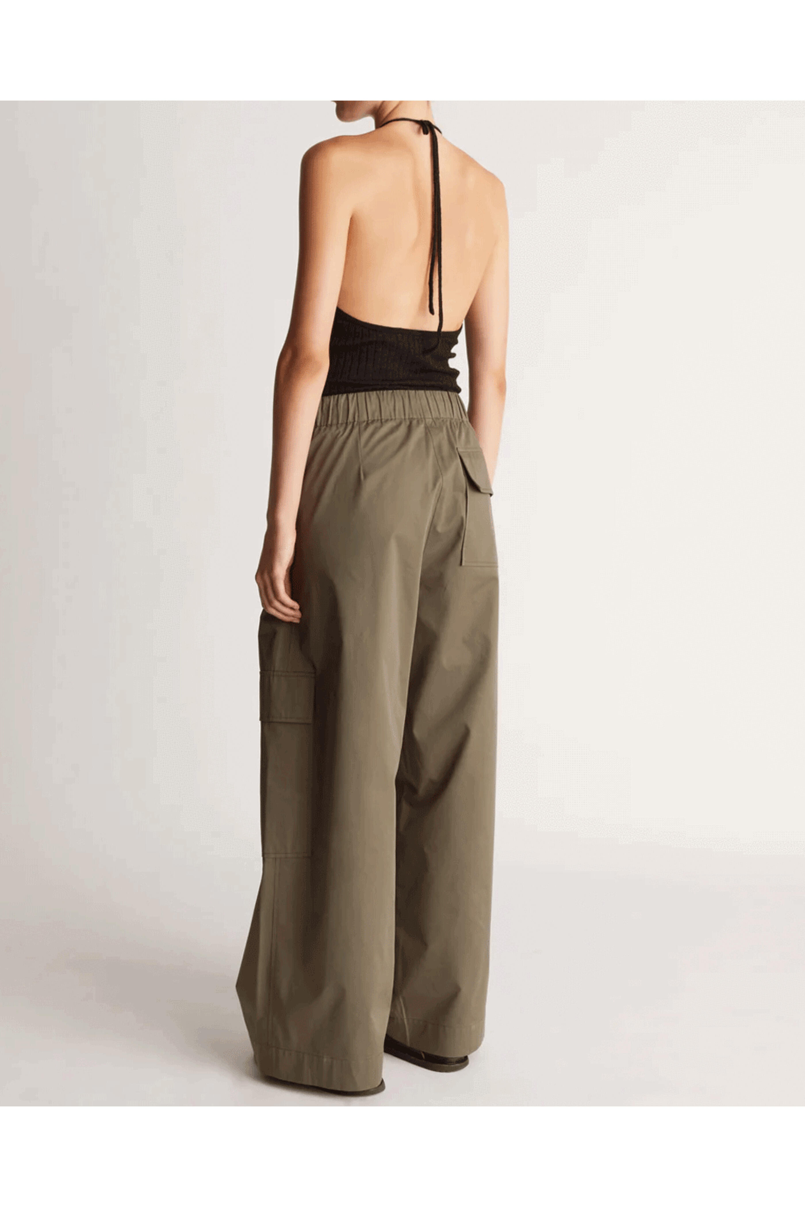 Lee Mathews - Khaki Stanley Relaxed Pant
