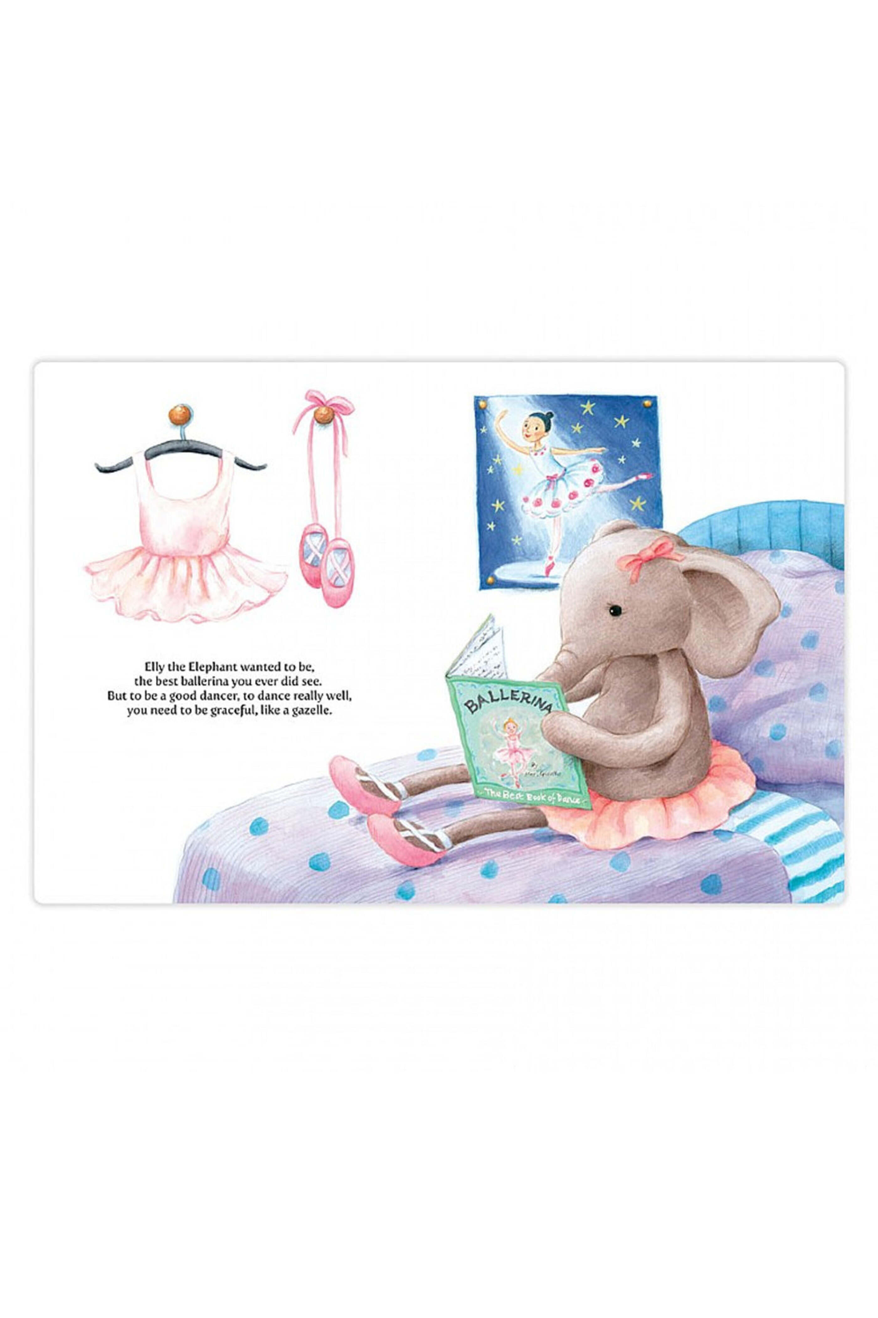 Jellycat - Elly Ballerina Book