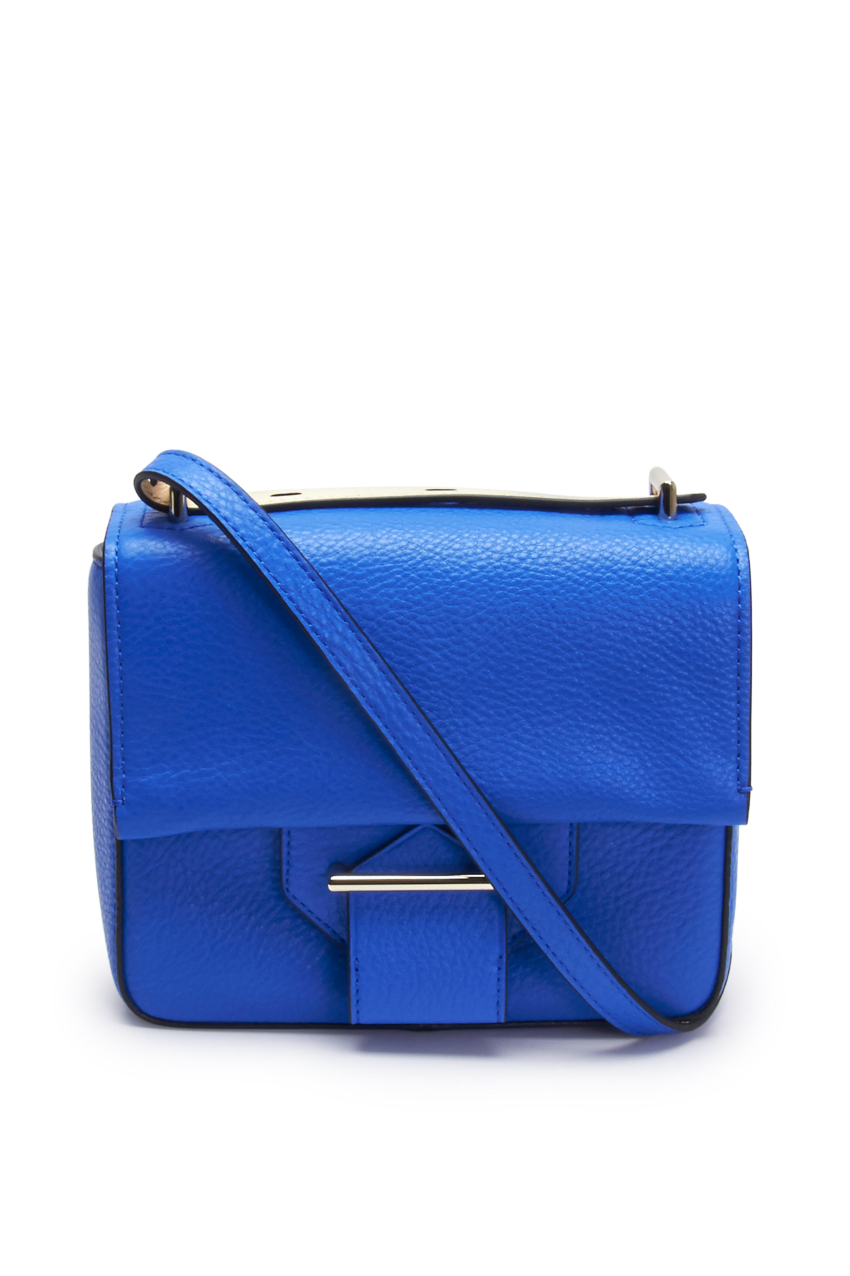 Reed Krakoff - Standard Blue Pebbled Leather Shoulder Bag
