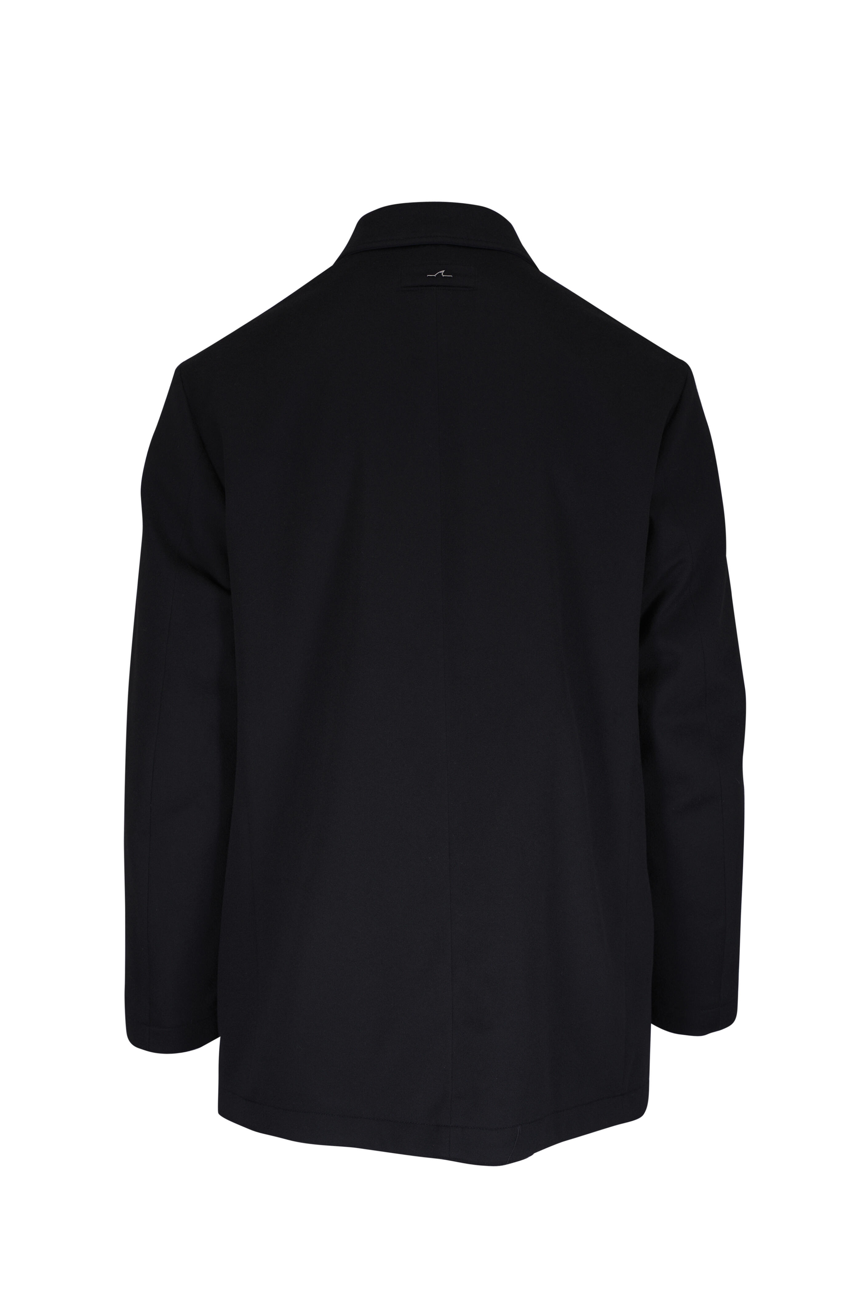 Paul & Shark - Black Cashmere & Nylon Reversible Car Coat