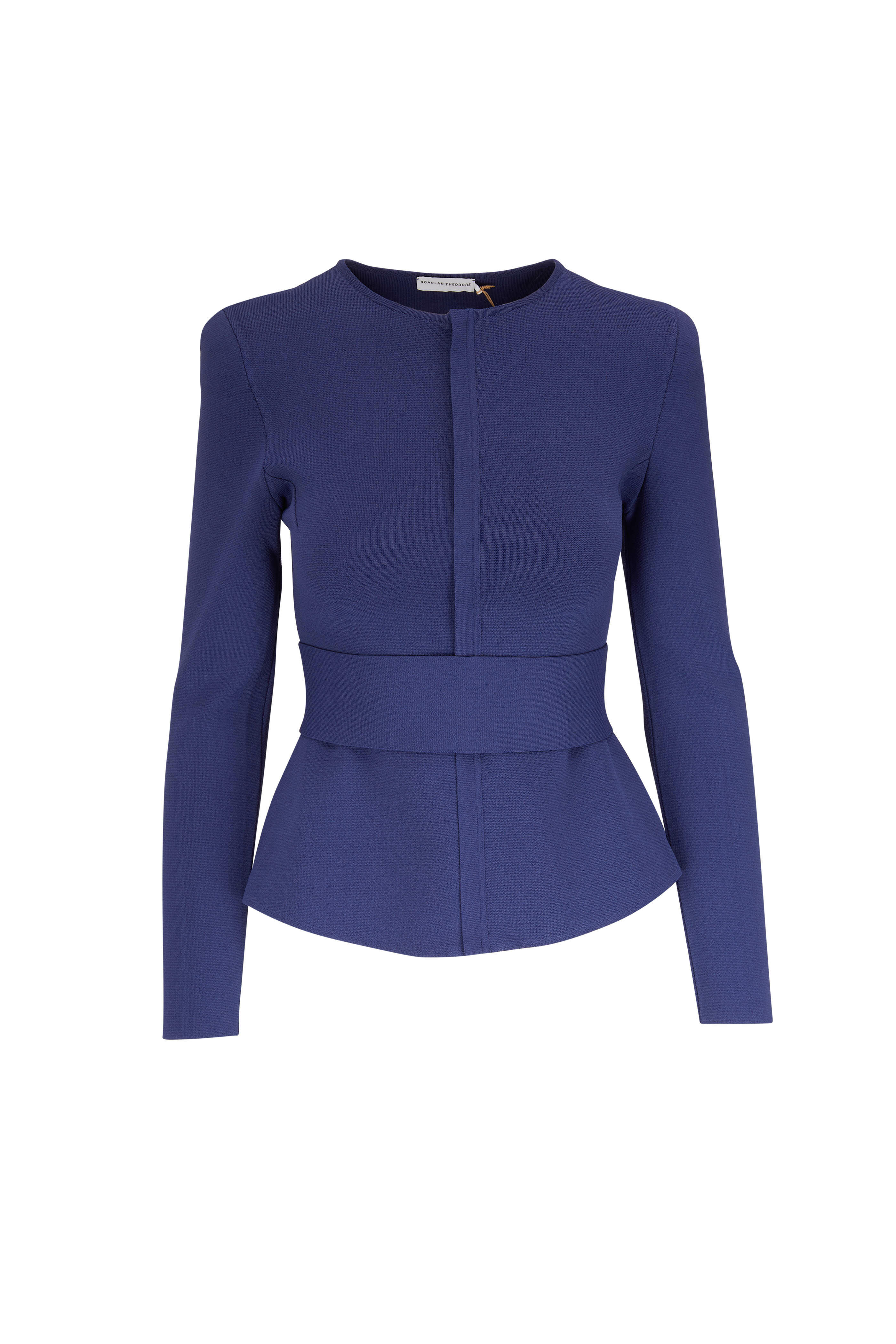Scanlan Theodore - Royal Curved Hem Crepe Jacket