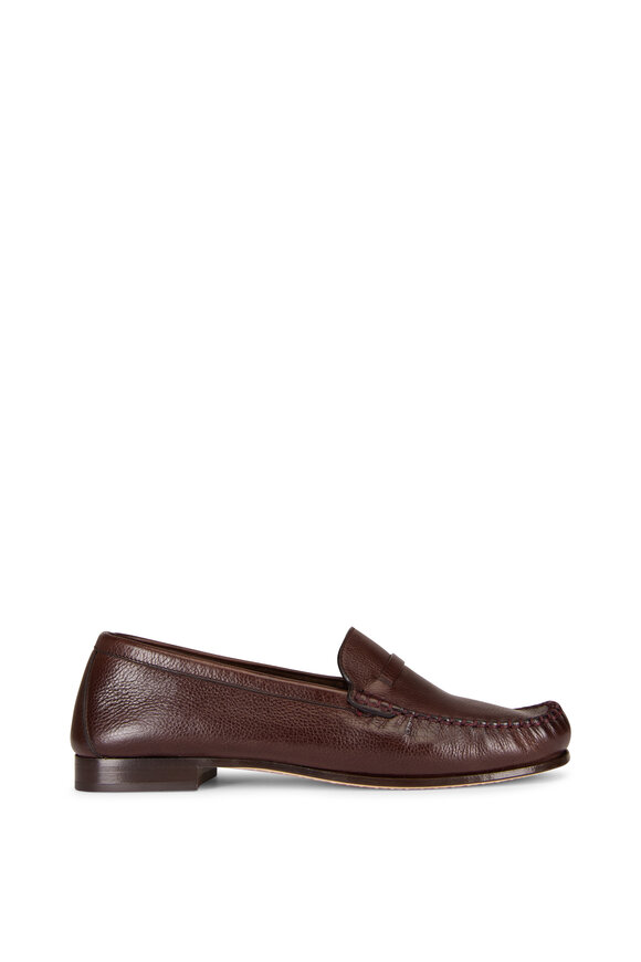 Malone Souliers Knights Bridge Brown Leather Loafer - view 2
