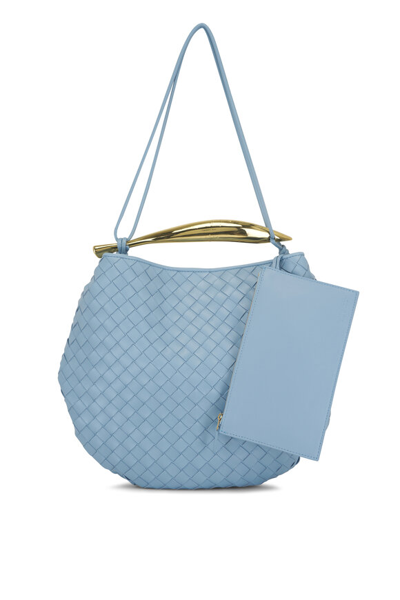 Bottega Veneta - Medium Sardine Ice Intrecciato Leather Bag