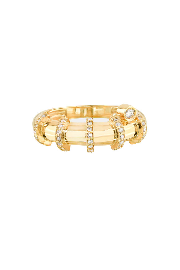 Carolina Neves Everyday Diamond Bar Ring