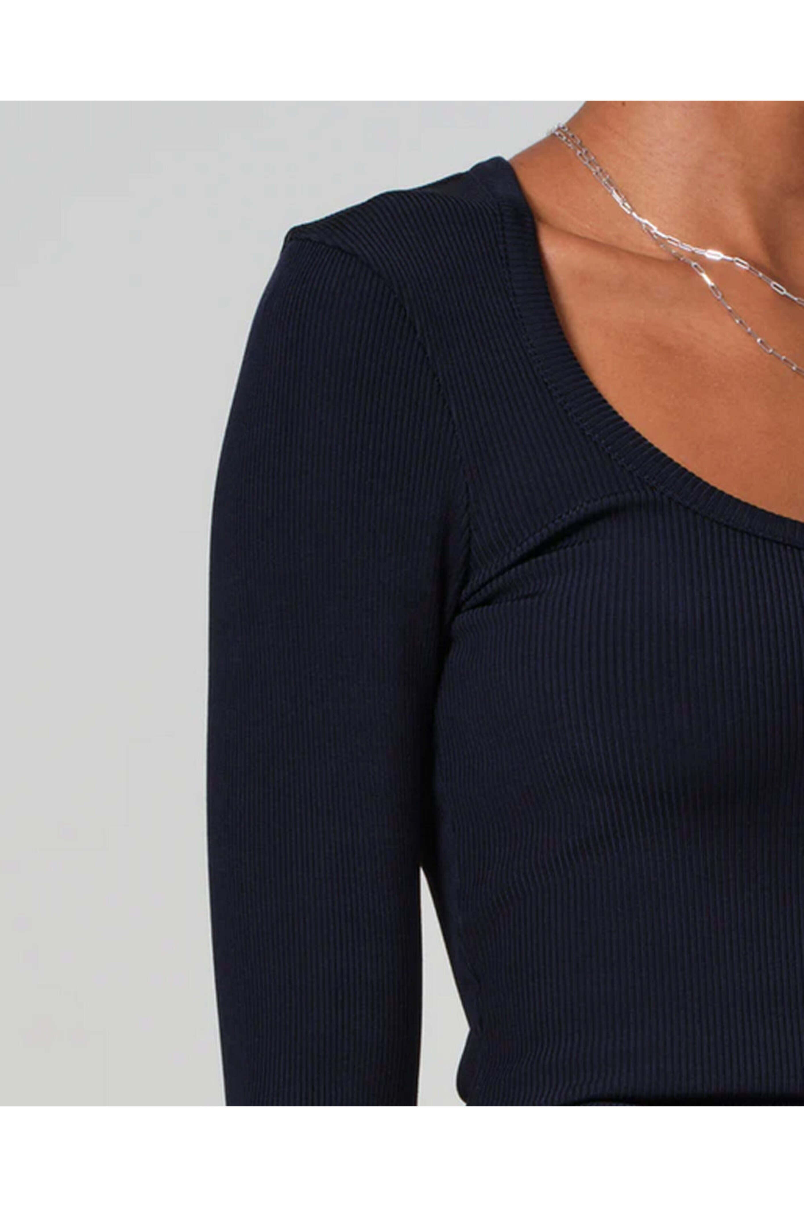 Citizens of Humanity - Navy Rumi Scoop Neck Tee