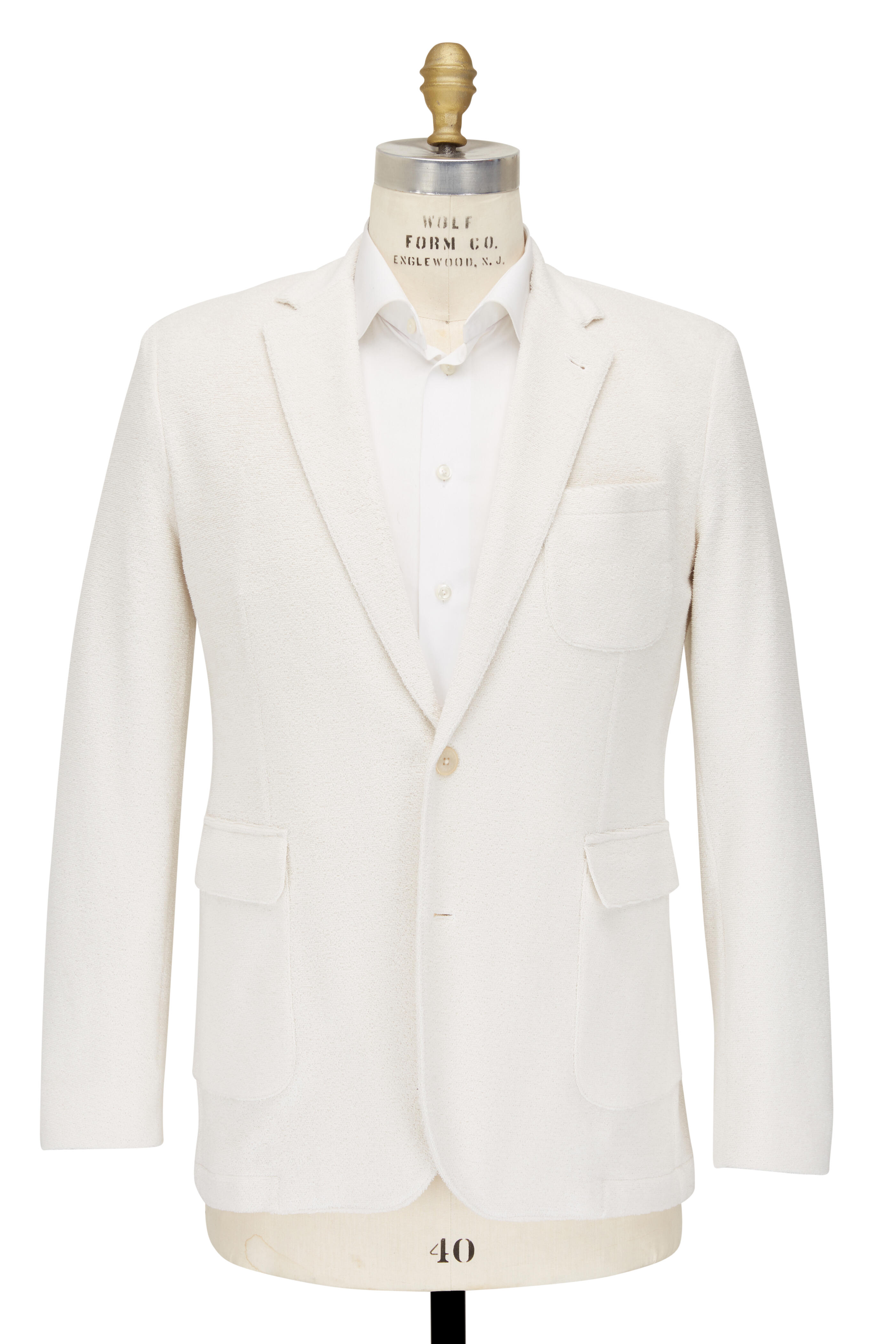 Orlebar Brown - Edgar x Towling White Sand Terry Jacket