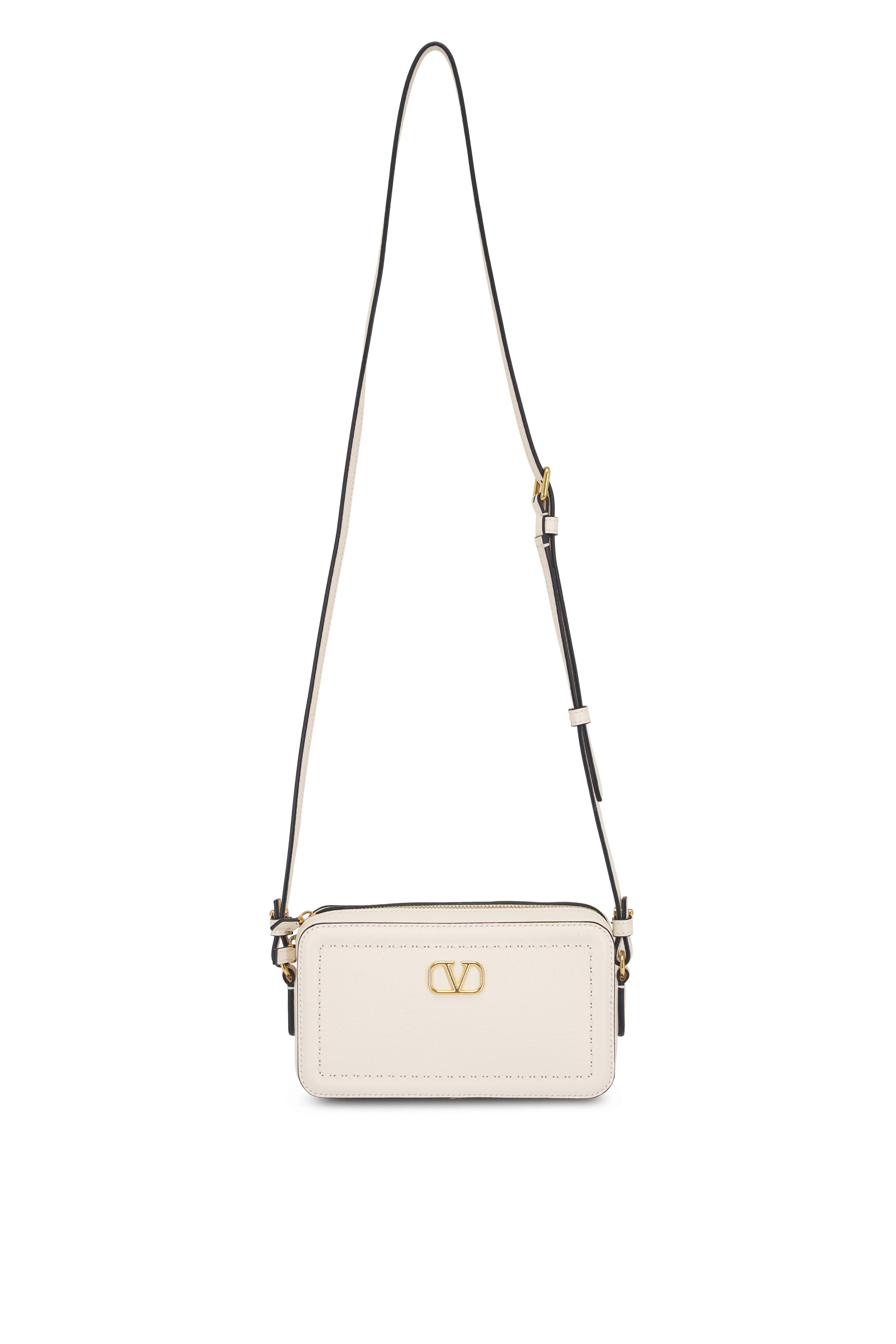Valentino Garavani - Mini Alltime Camera Bag in Ivory