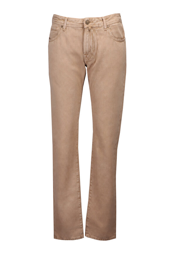 Jacob Cohen Bard Fast Light Brown Five Pocket Pant - view 1