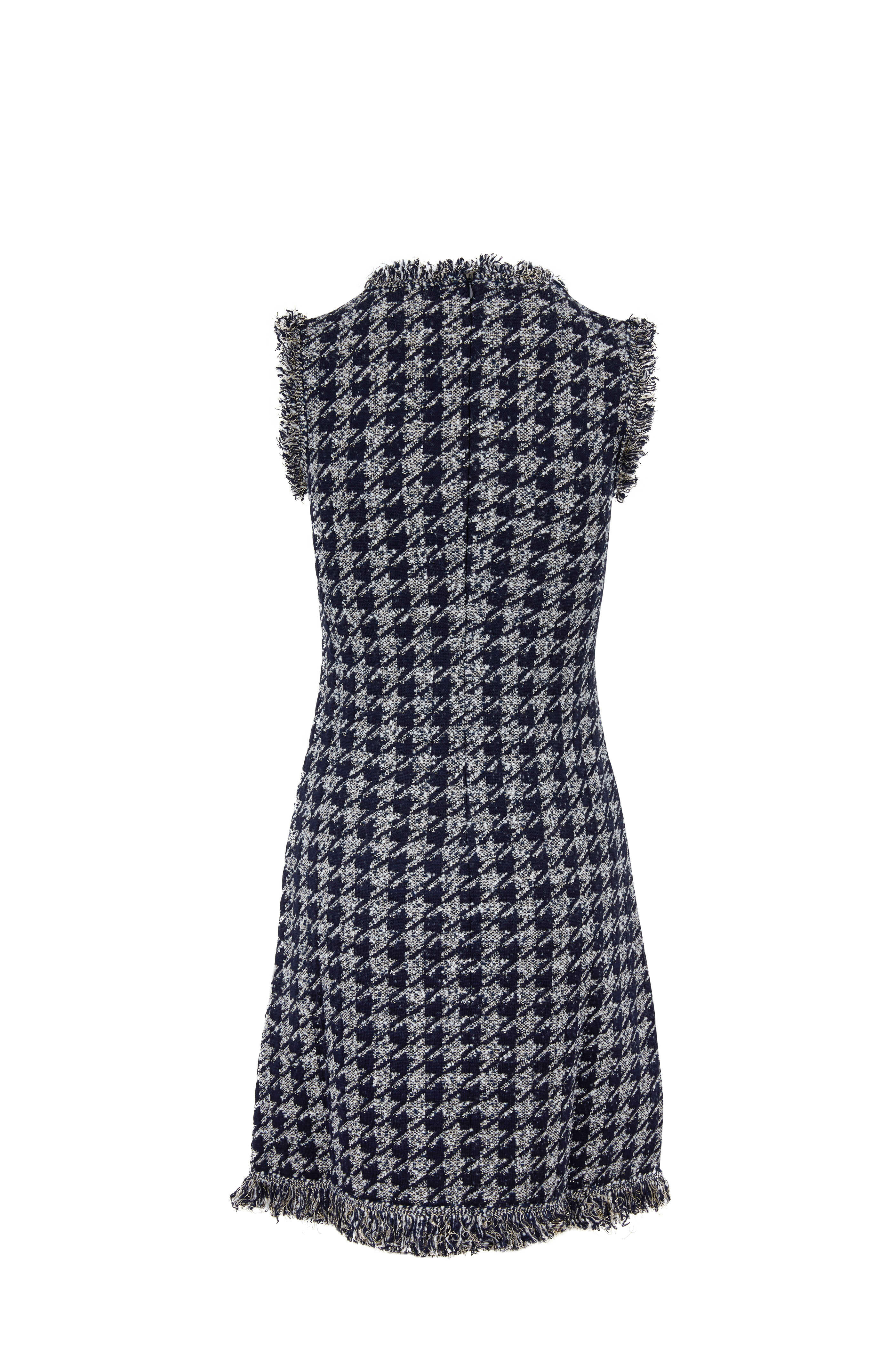 Randy ワンピースAsymmetry buckle tweed dress Curvy tweed zip one piece – Randy