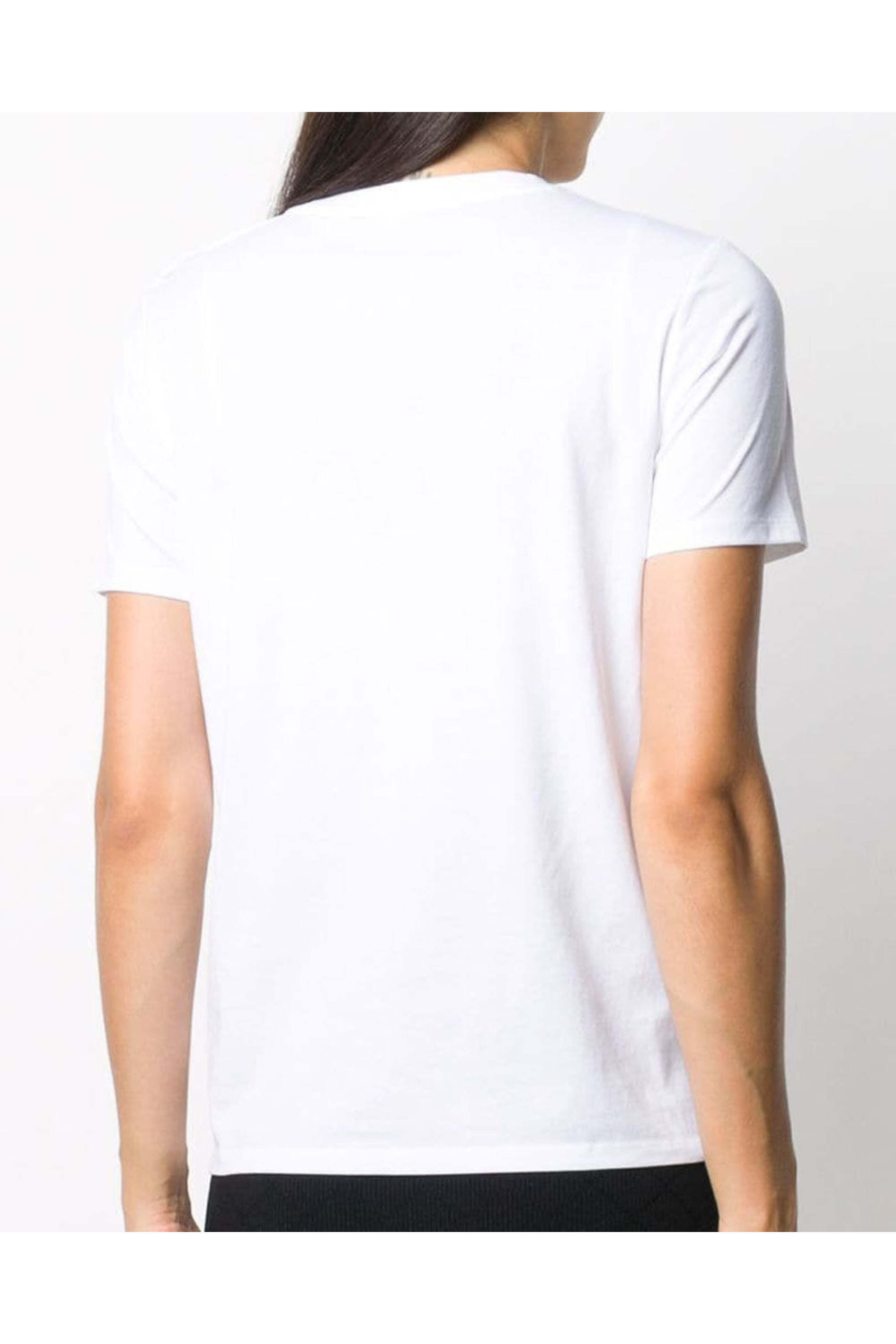 Balmain - White Button Embellished Logo T-Shirt