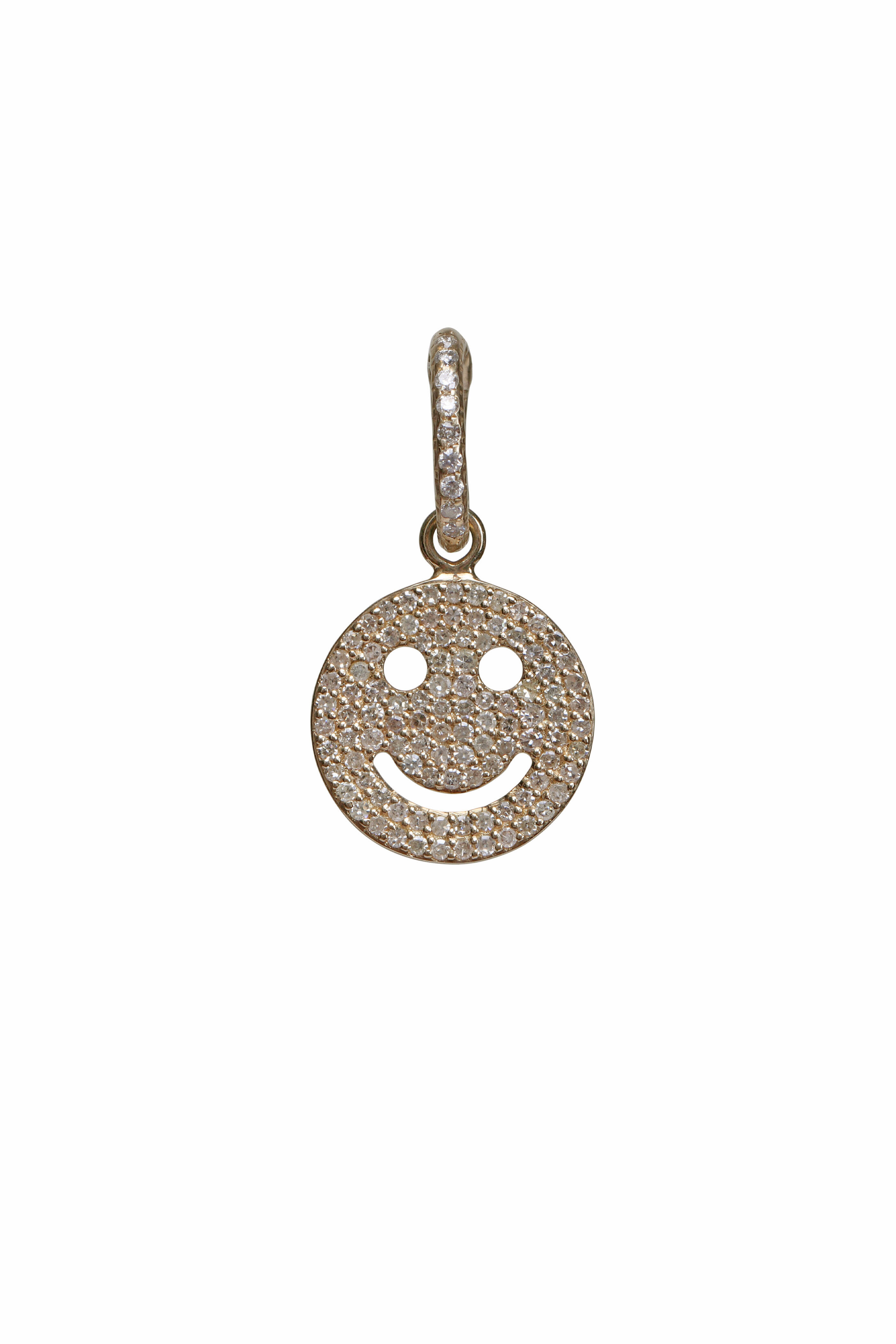 Loree Rodkin - Small Diamond Smiley Face Pendant