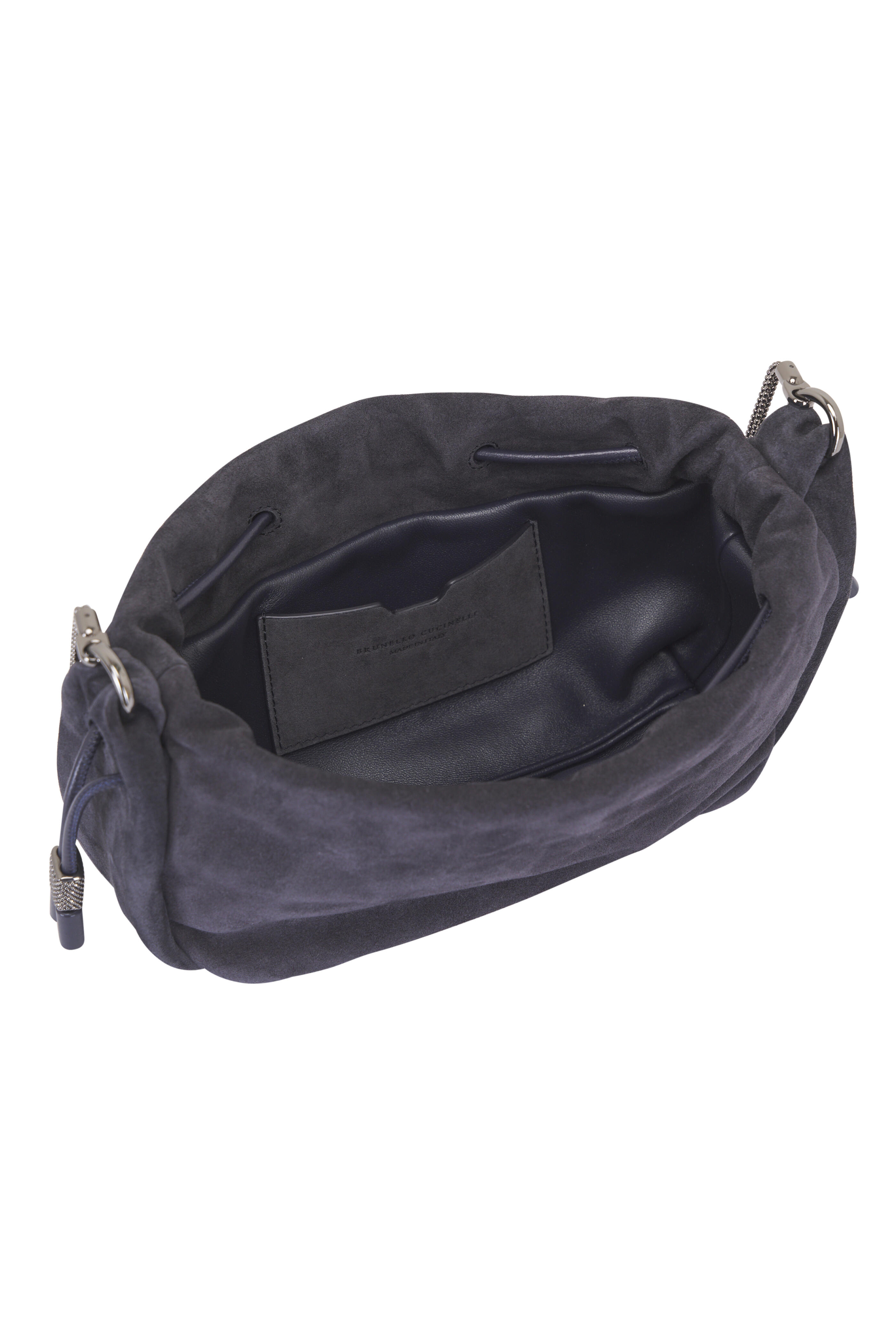 Brunello Cucinelli - Mini Mellow Night Sky Suede Bucket Bag