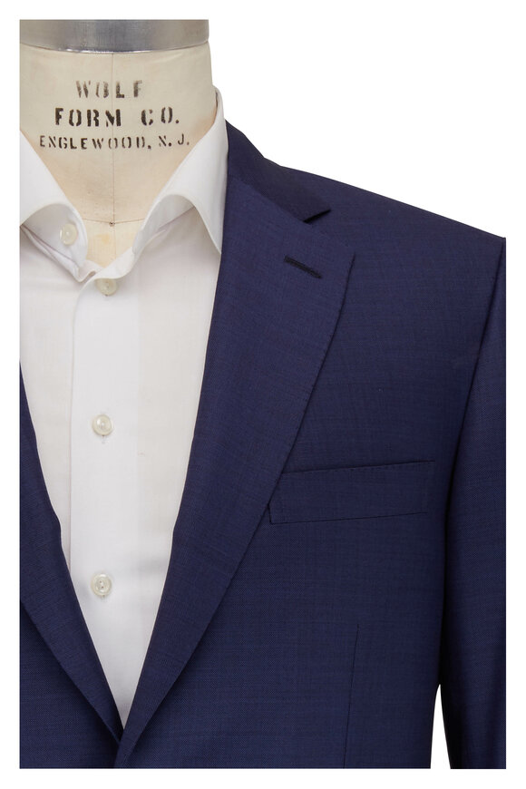 Brioni - Ventiquattro Navy Blue Wool Suit