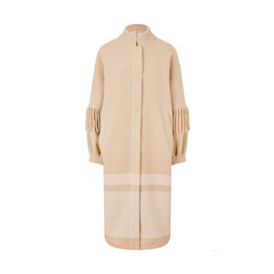 (取寄) ボグナー マルー コート - バージン ウール Bogner Malou Coat - Virgin Wool  Desert Sand bogner-malou-striped-coat-401.jpg