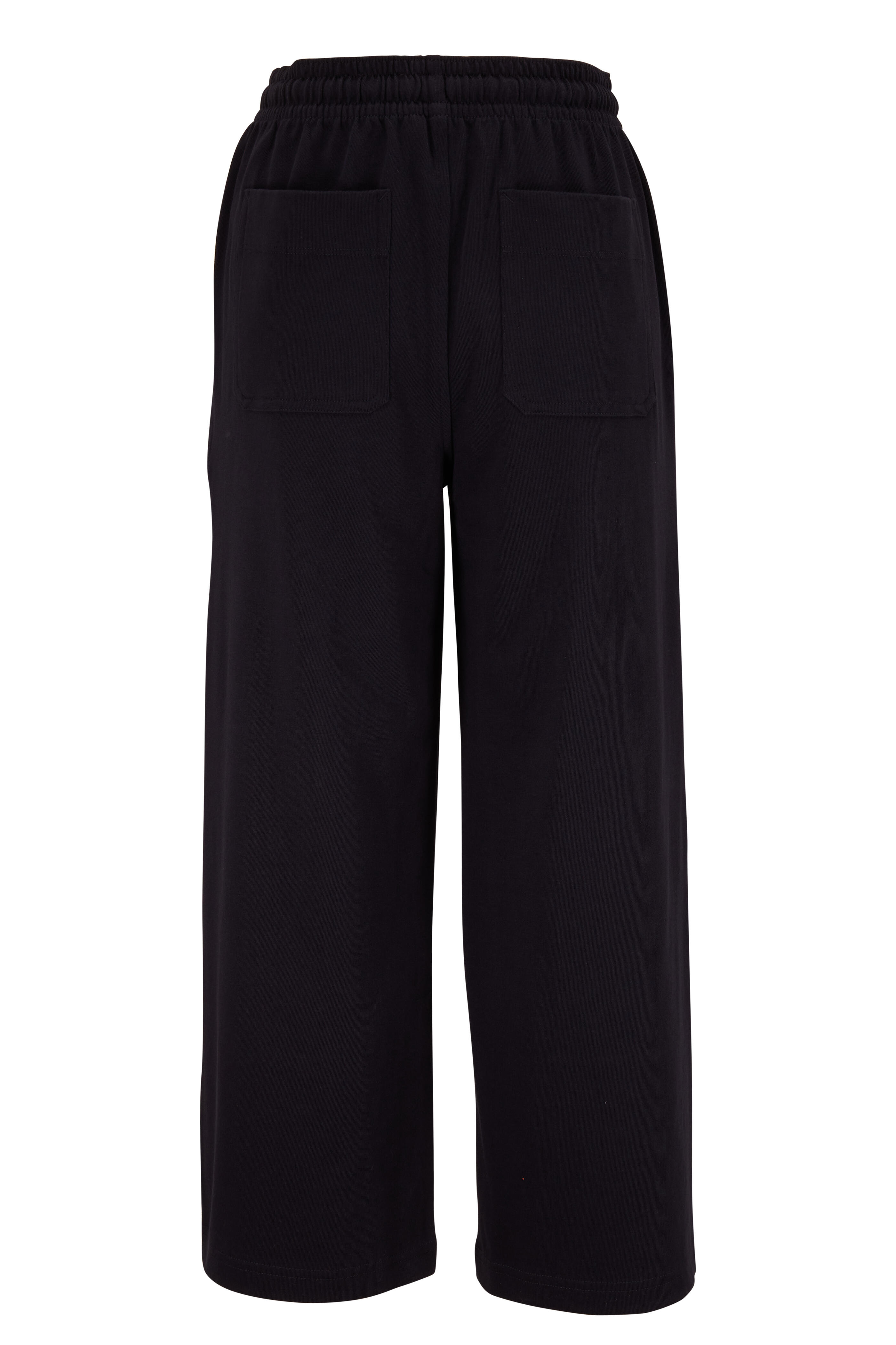 Vince - Navy Cropped Wide Leg Pant