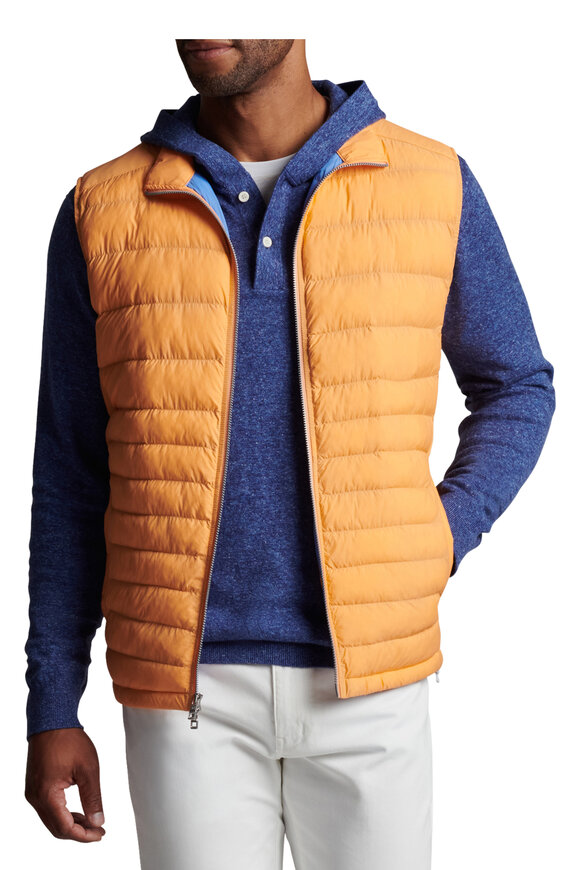 Peter Millar - Crown Sport Orange Fuse Elite Hybrid Vest