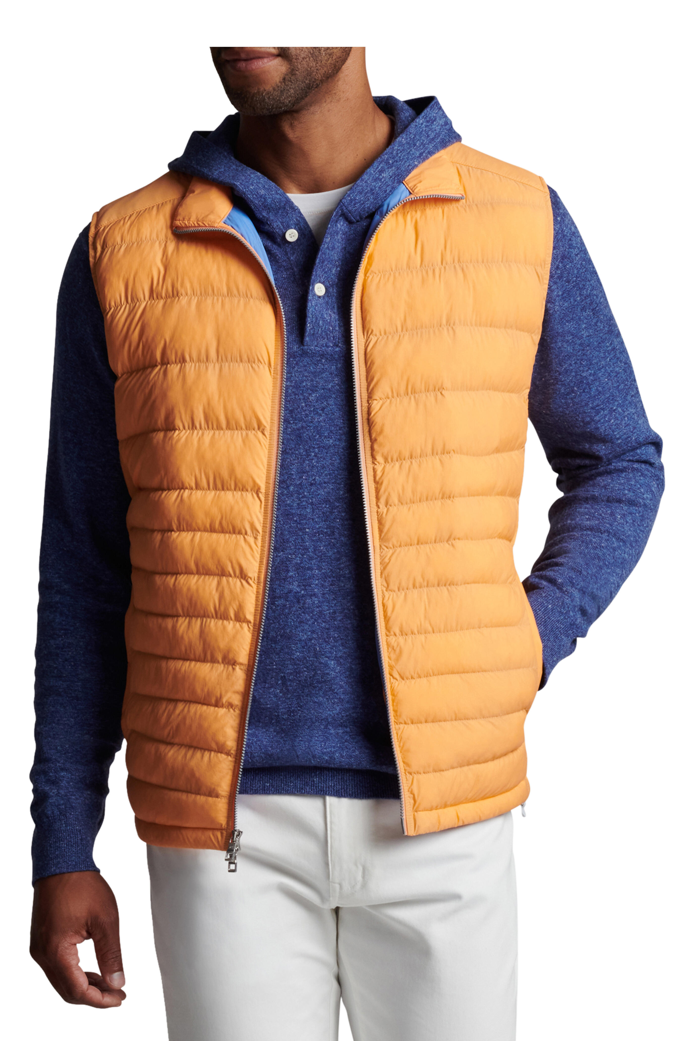 Peter Millar - Crown Sport Orange Fuse Elite Hybrid Vest