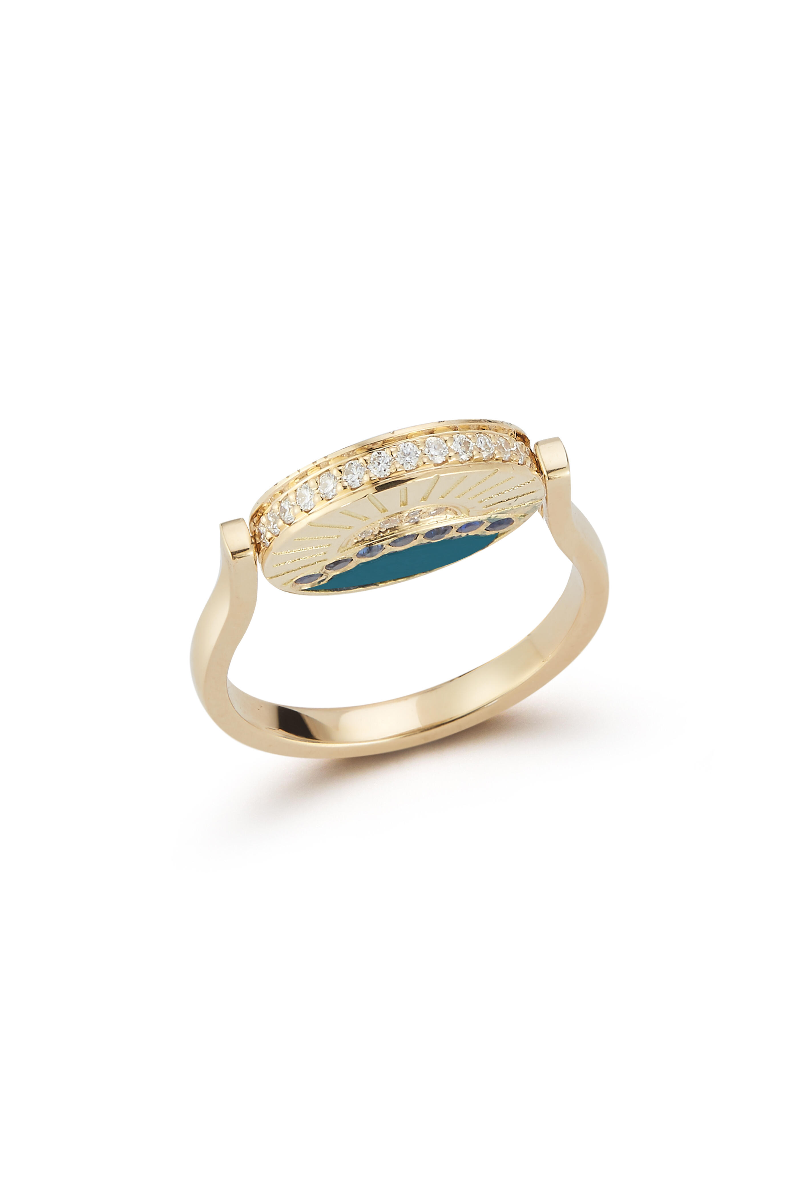 Renna Jewels - Horizon & Nightscape Spin Ring